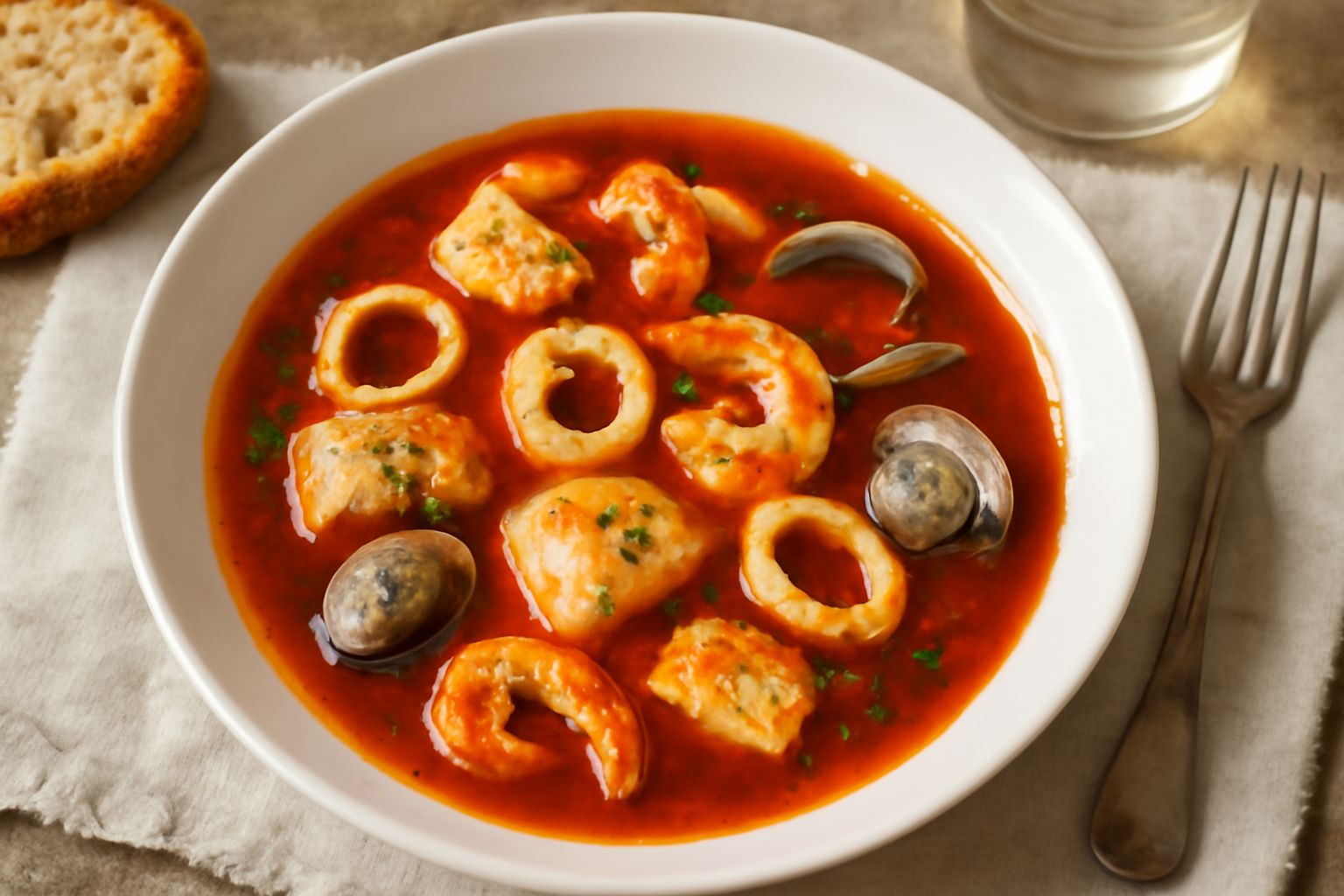 Brodetto di pesce alla catanzarese