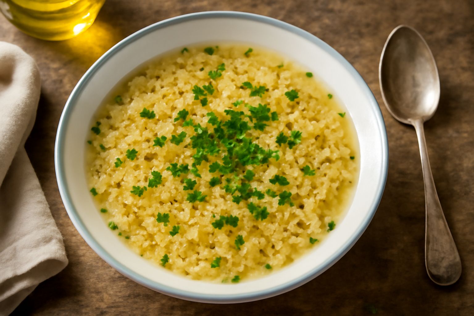 Brodo di carne con stellette
