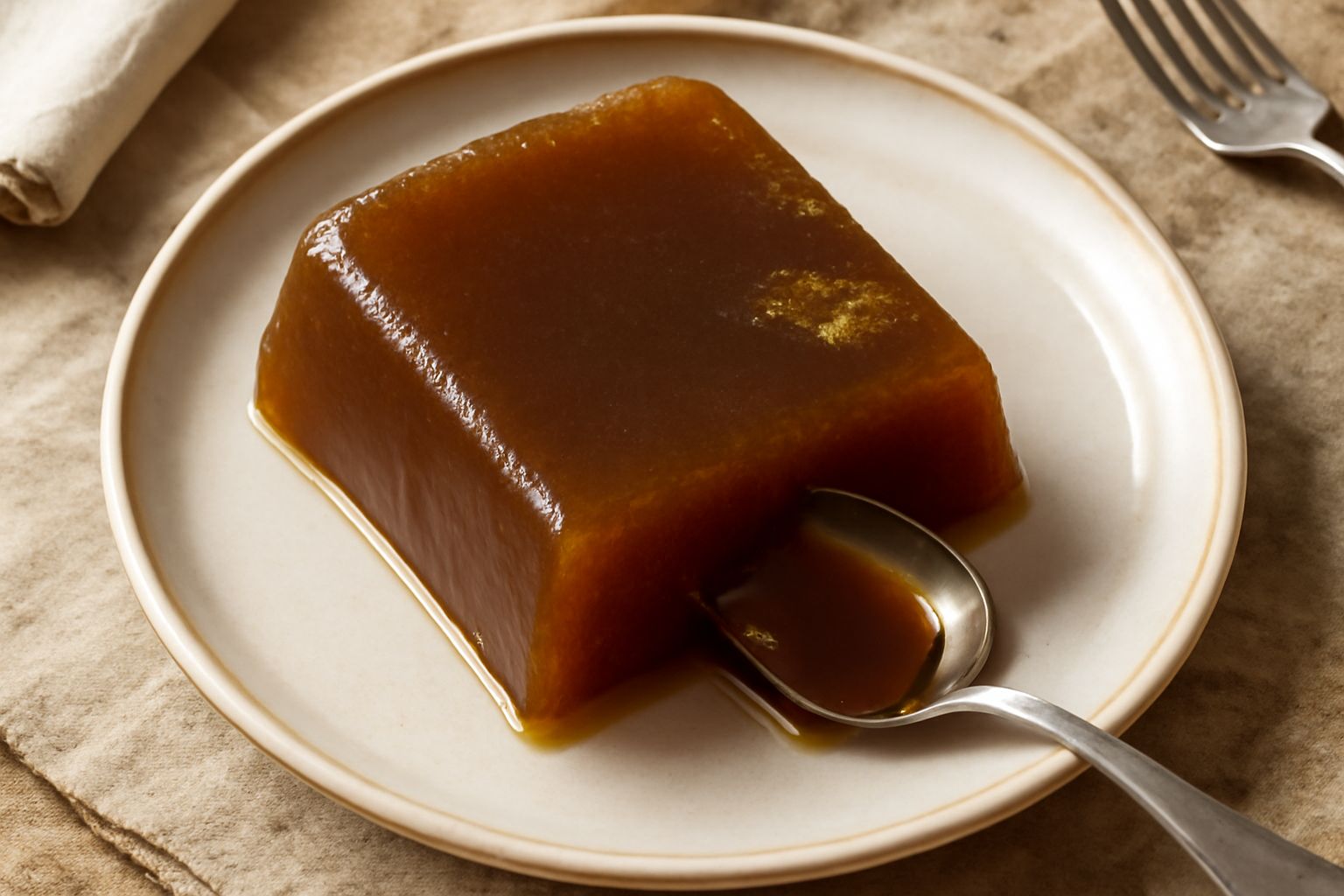 Brodo di carne gelato