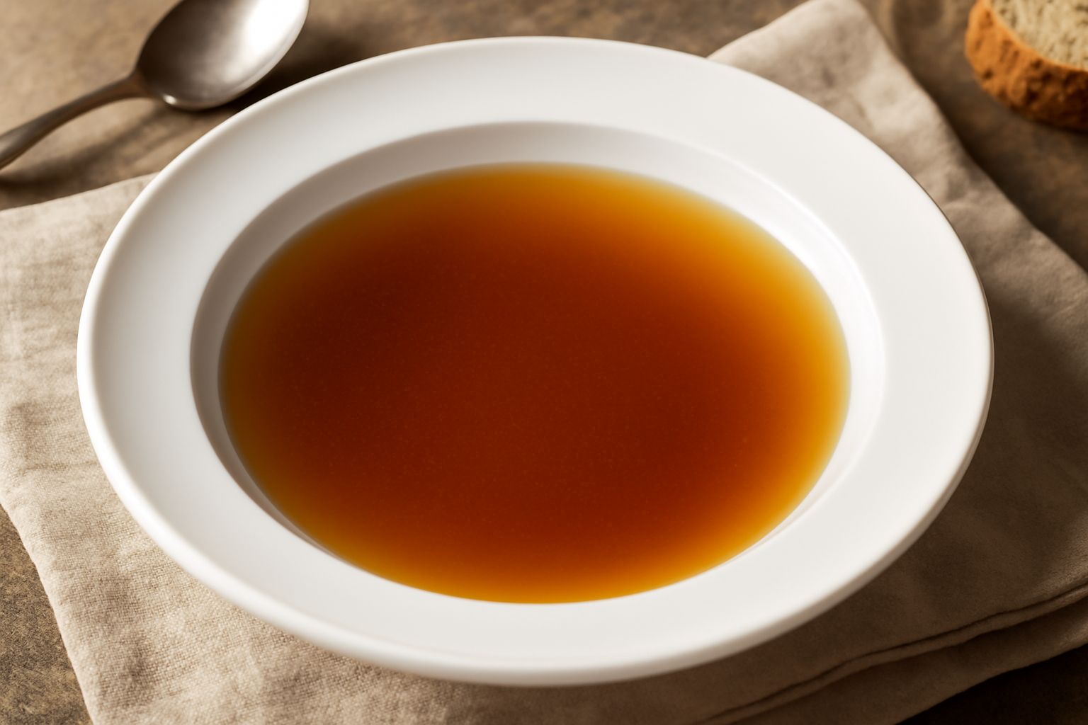 Brodo di carne per consommé