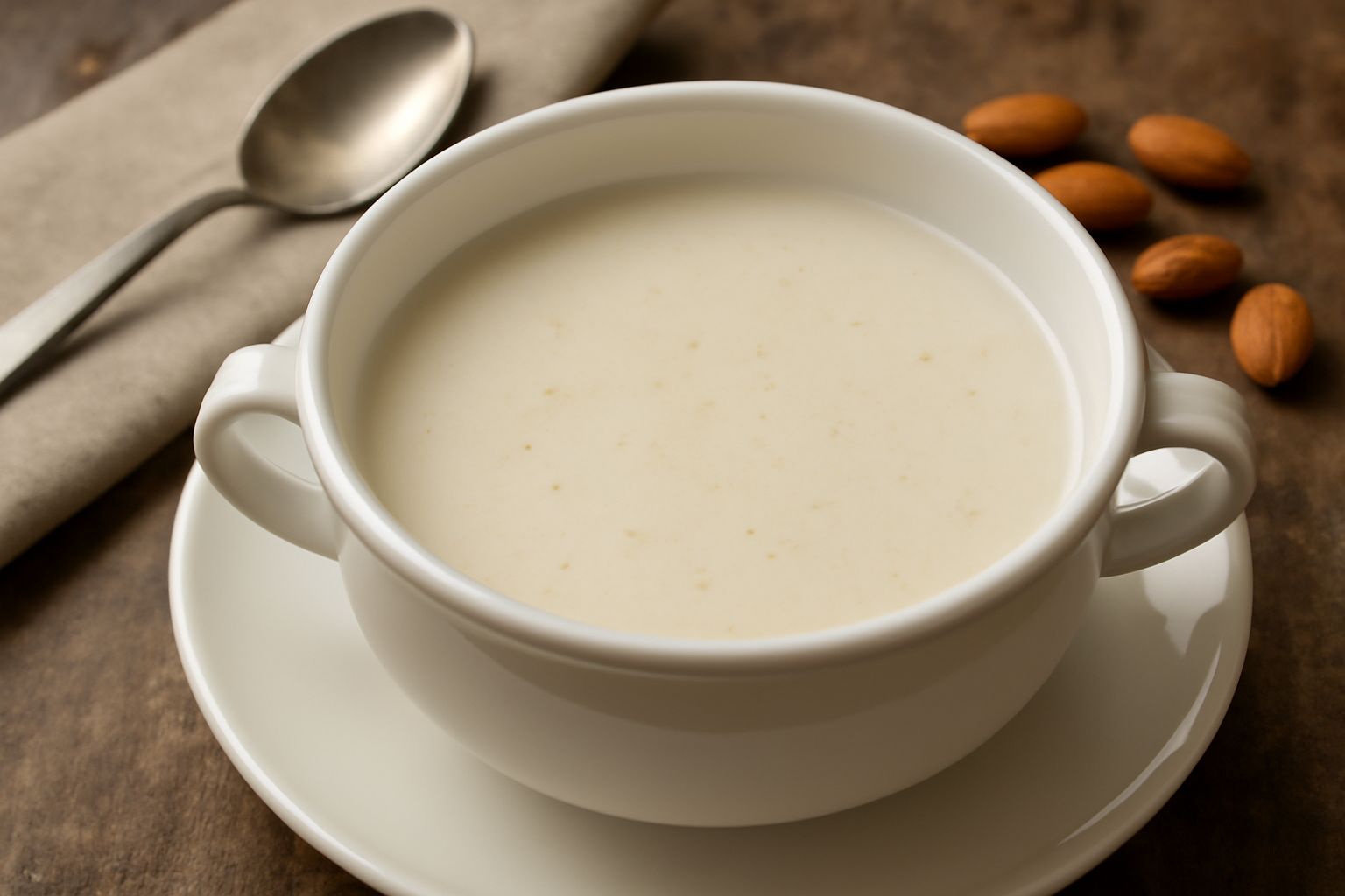 Brodo di mandorla