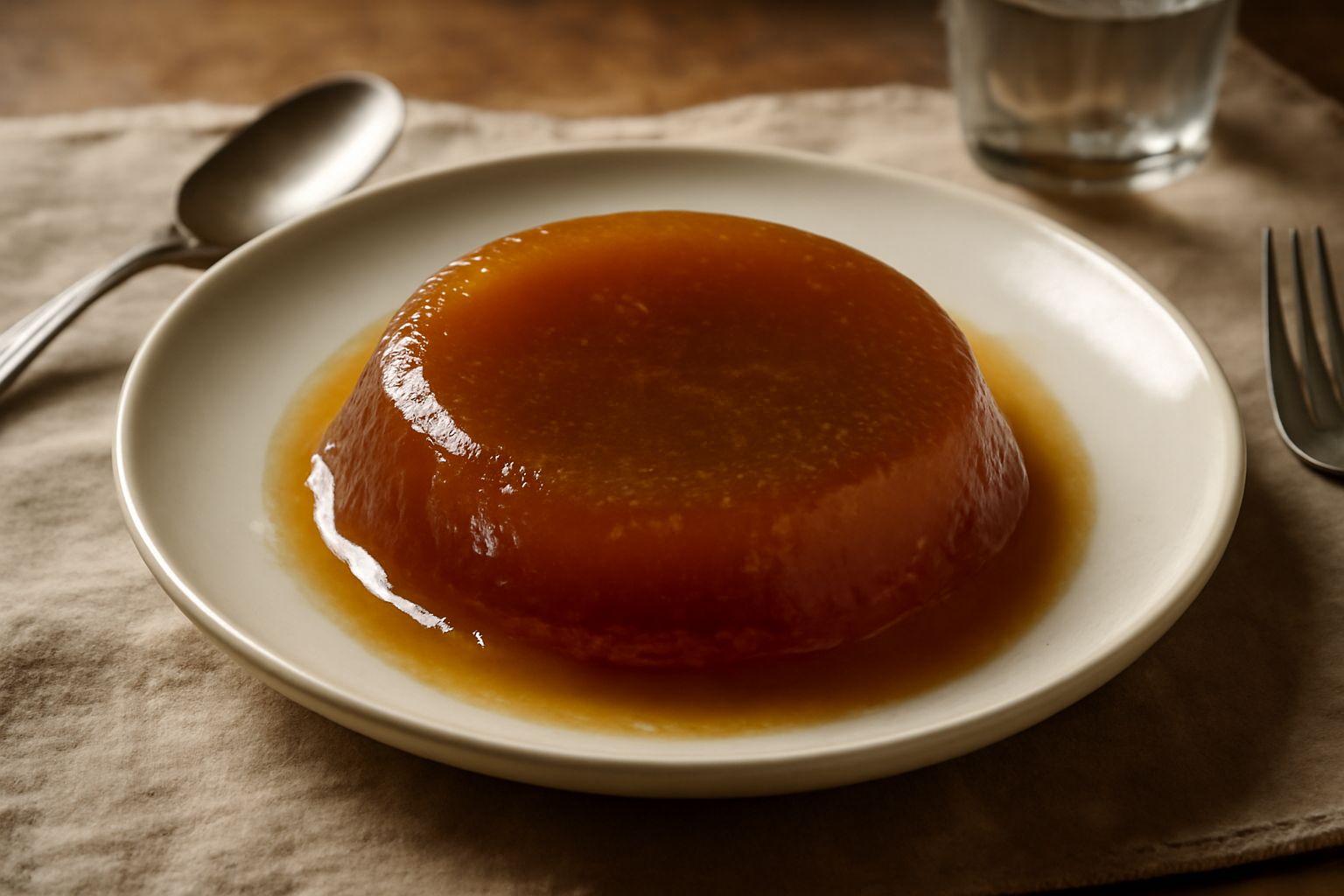 Brodo ristretto in gelatina