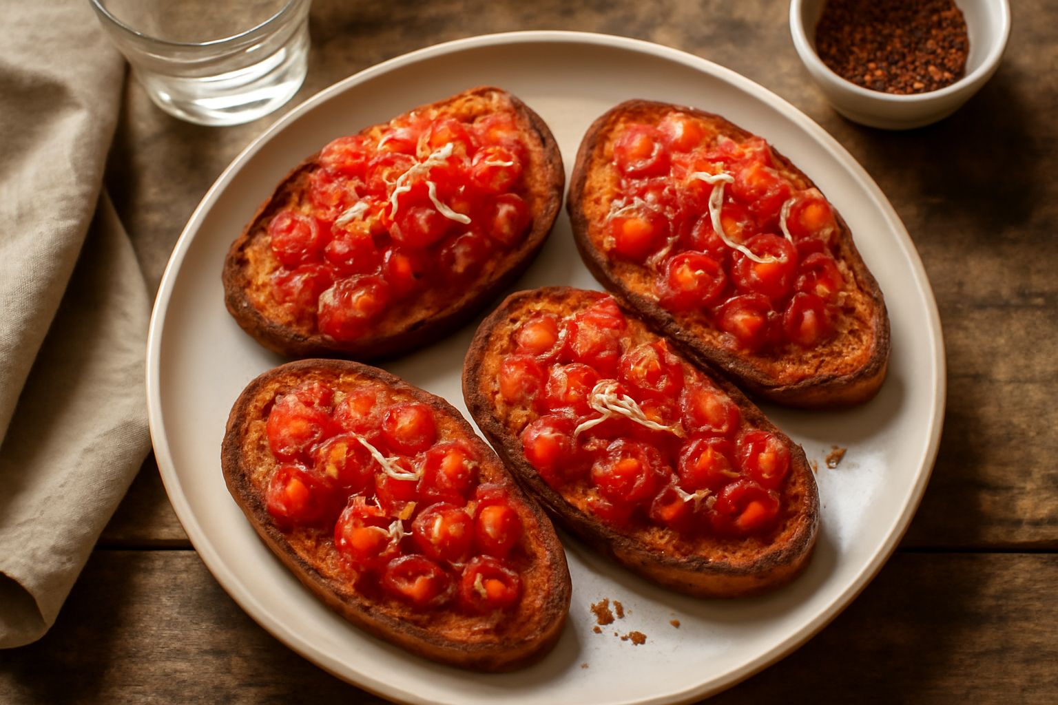 Bruschetta calabrese