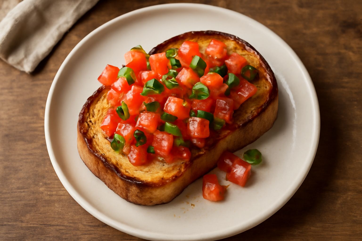Bruschetta di pane tostato