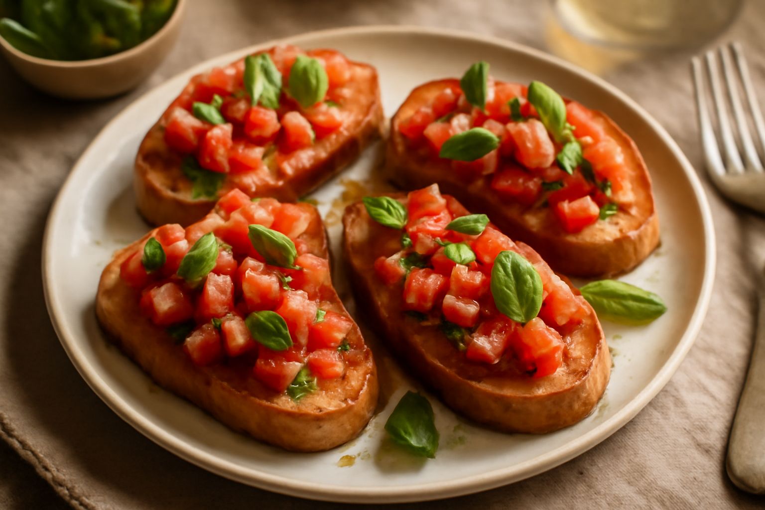 Bruschettas: croccantezza e leggerezza che nutrono senza appesantire