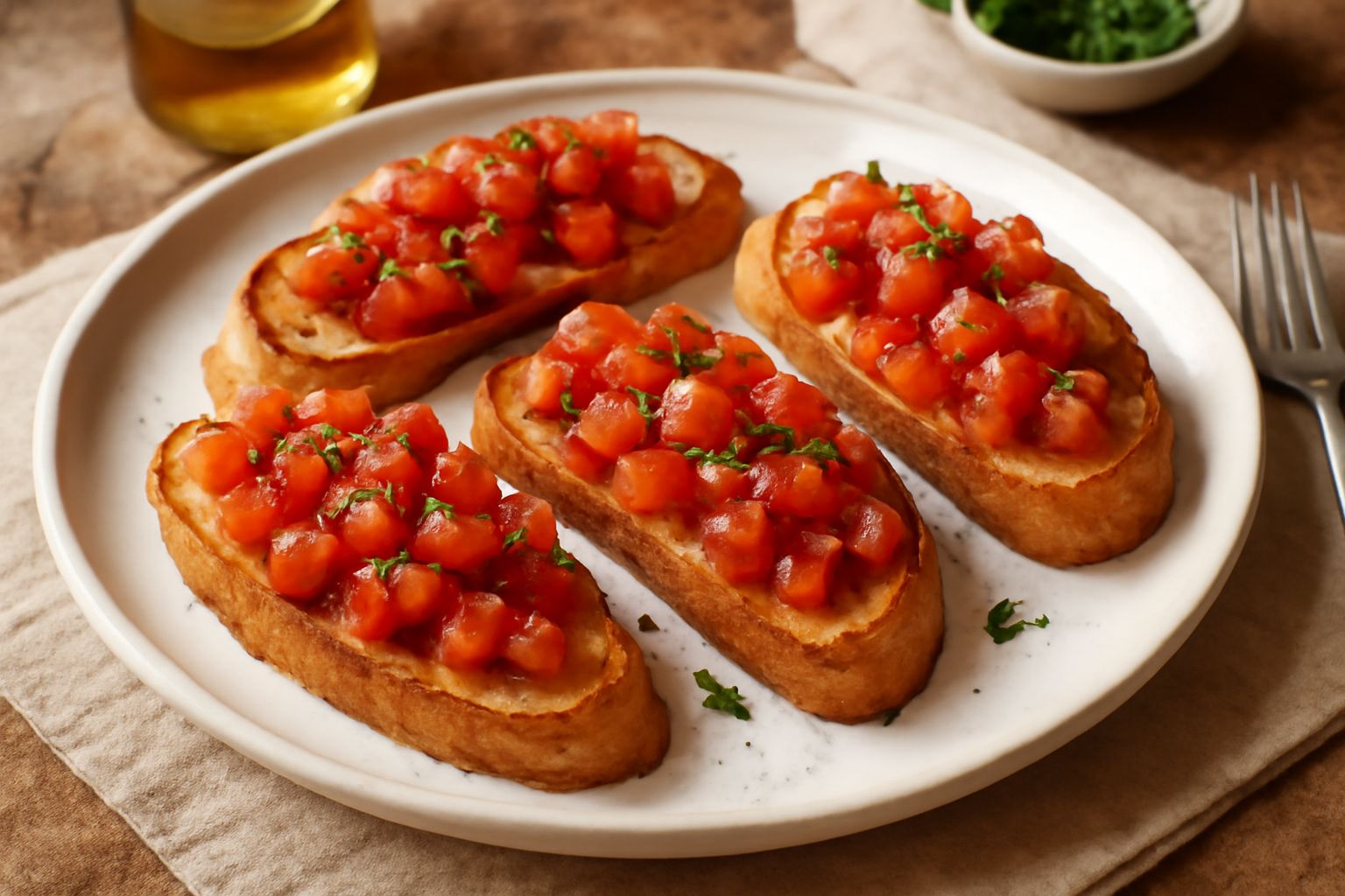 Bruschette al pomodoro