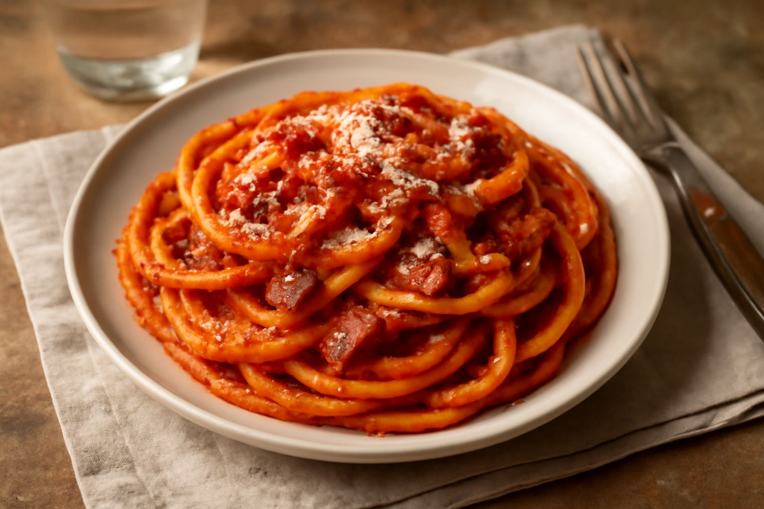 Bucatini alla amatriciana
