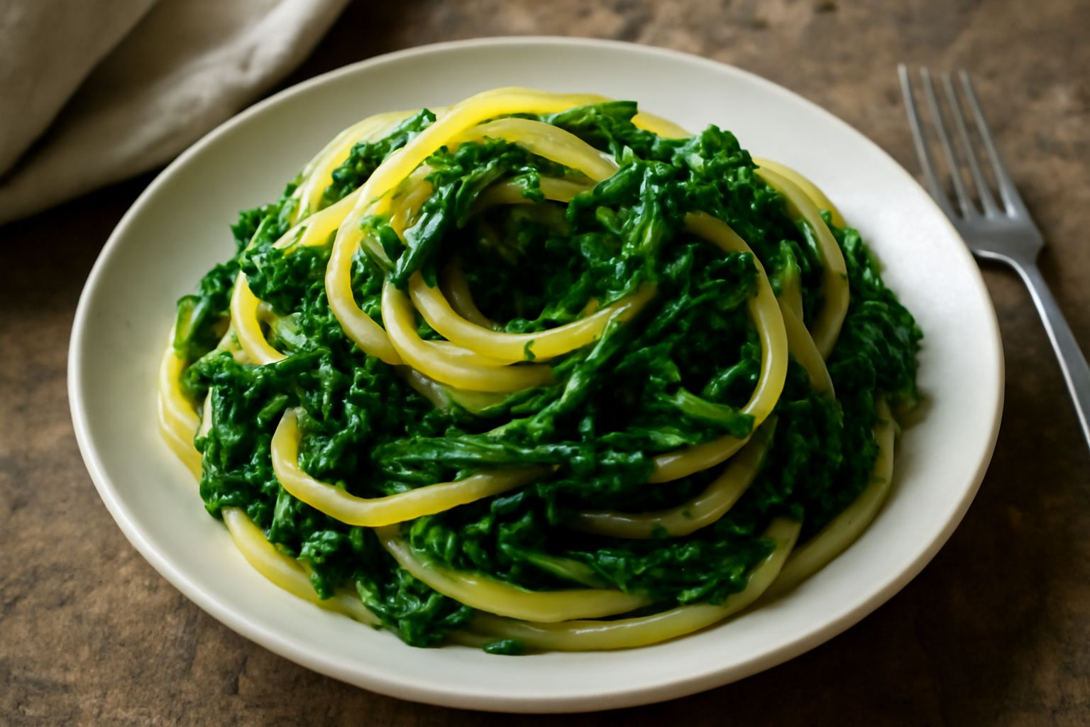 Bucatini alle cime di rapa