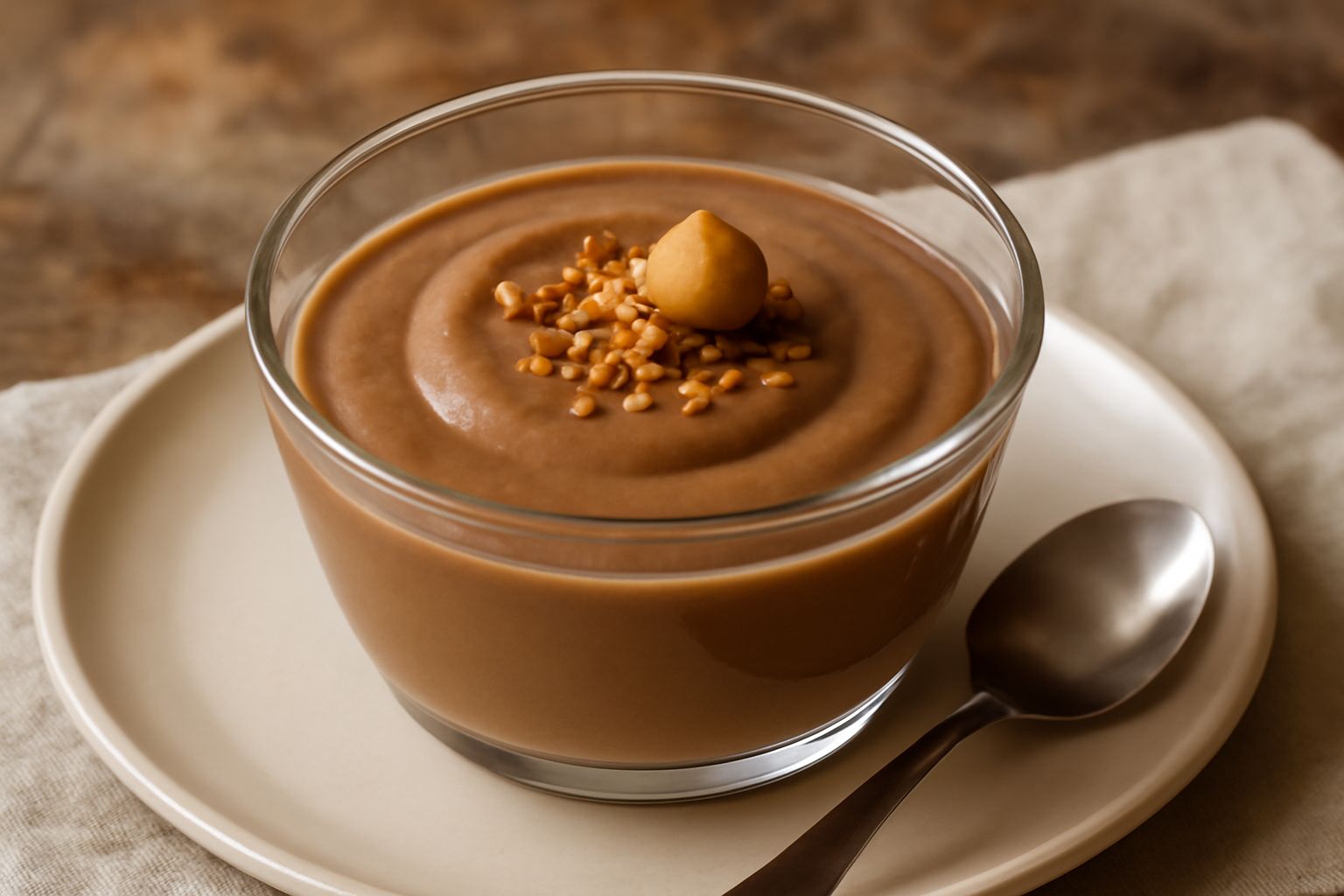 Budino di nocciole