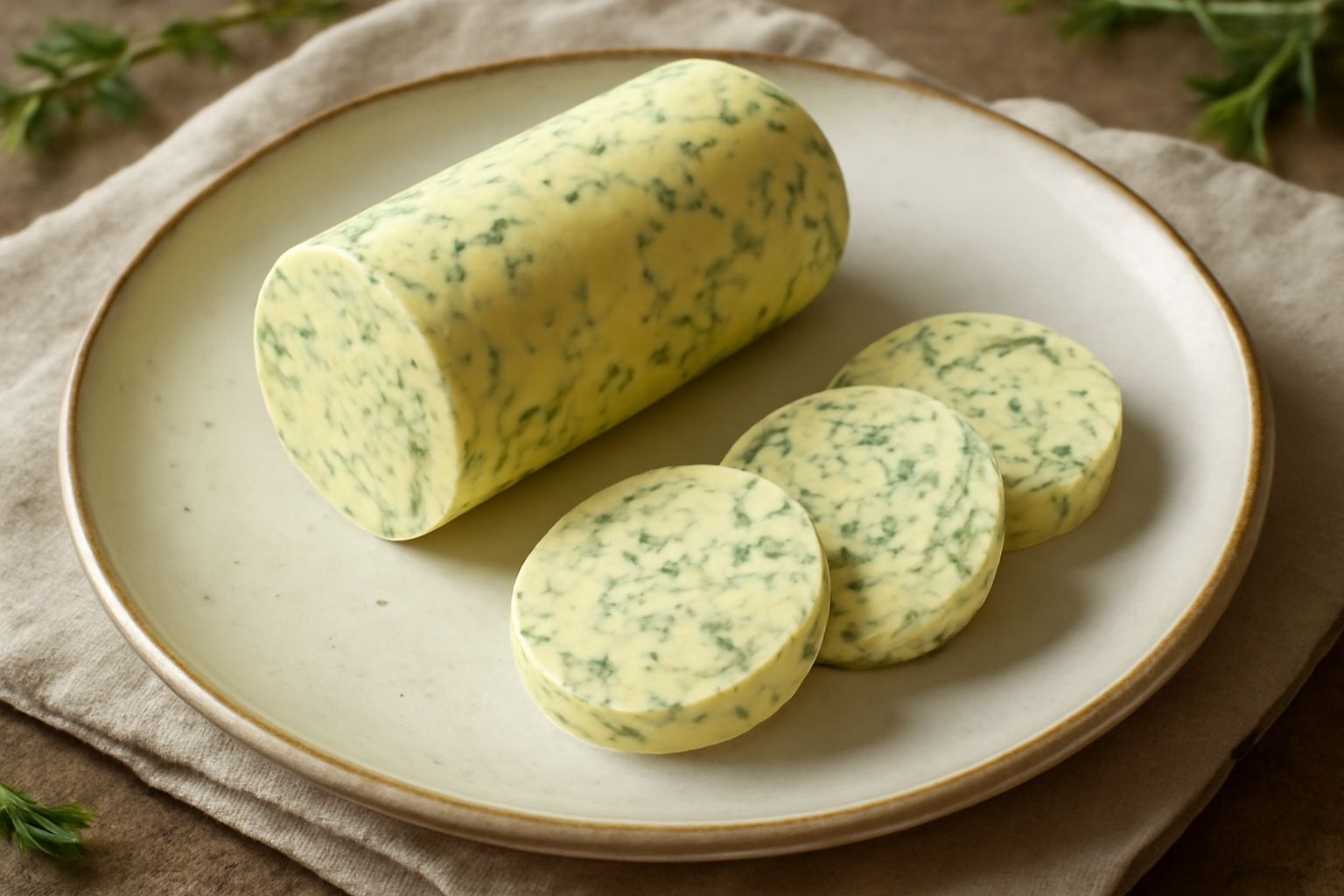 Burro alle erbe aromatiche