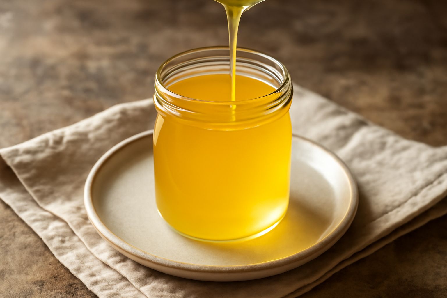 Burro chiarificato in conserva
