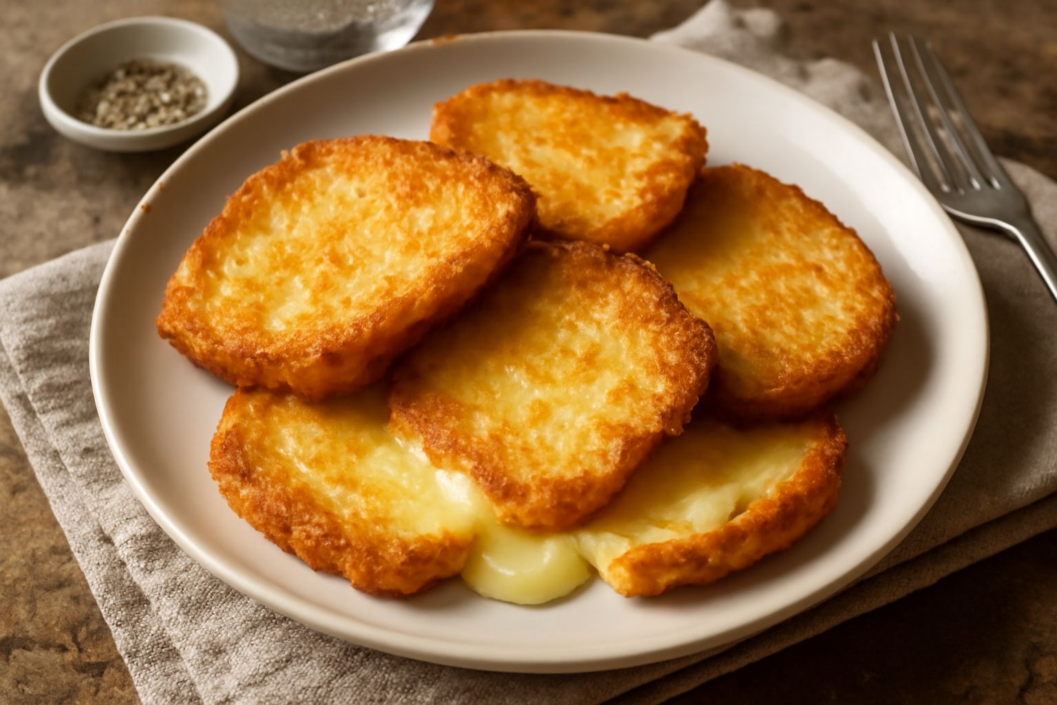Caciocavallo affumicato fritto