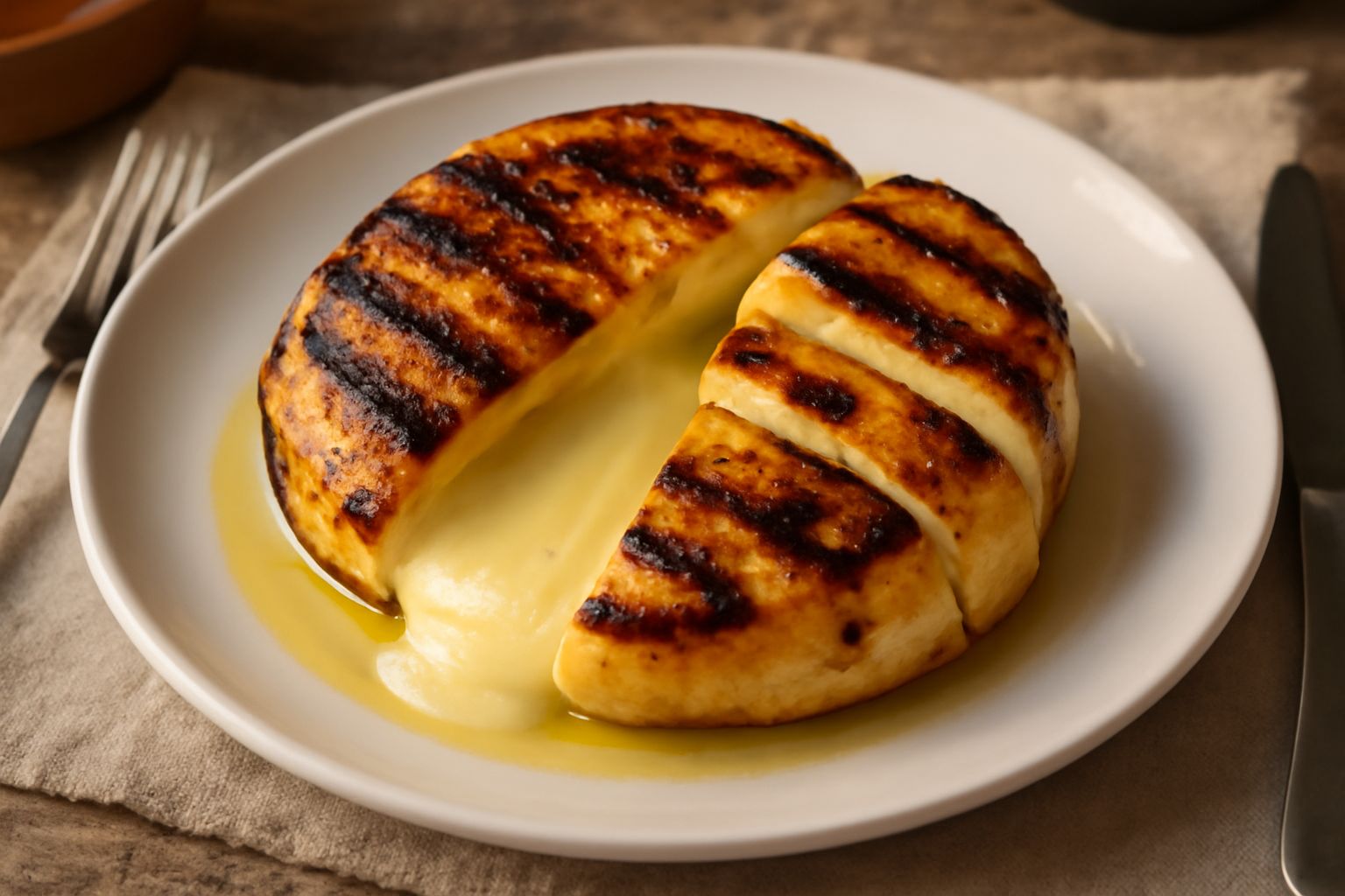 Caciocavallo alla brace