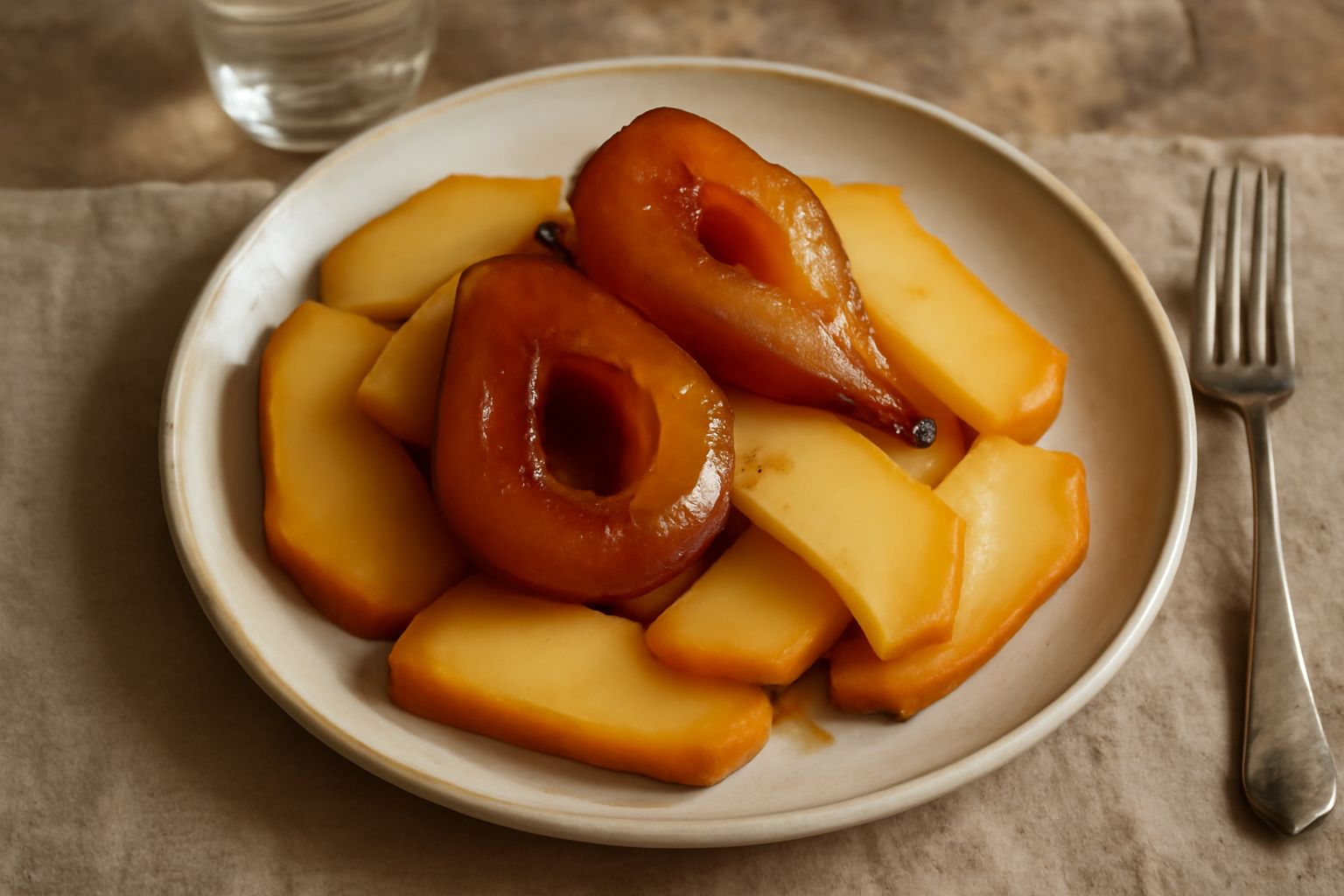 Caciocavallo con le pere