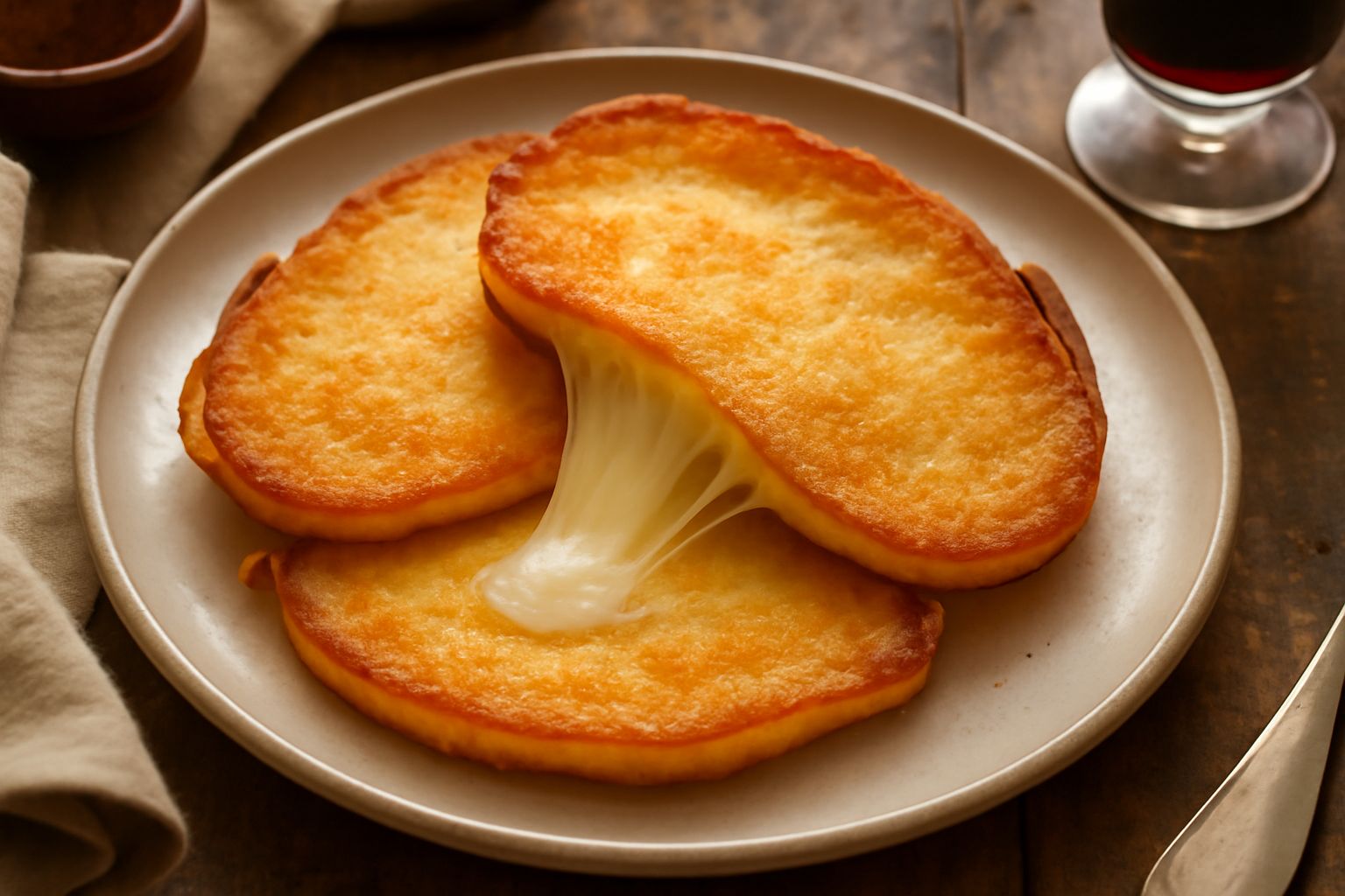 Caciocavallo filante