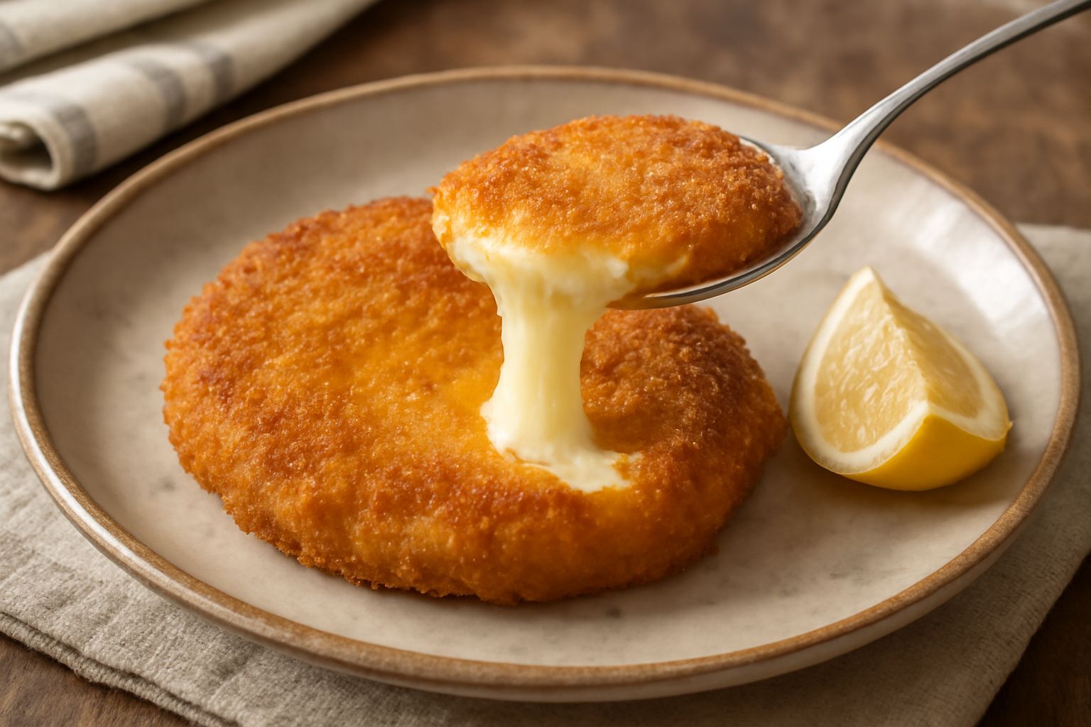 Caciocavallo impanato