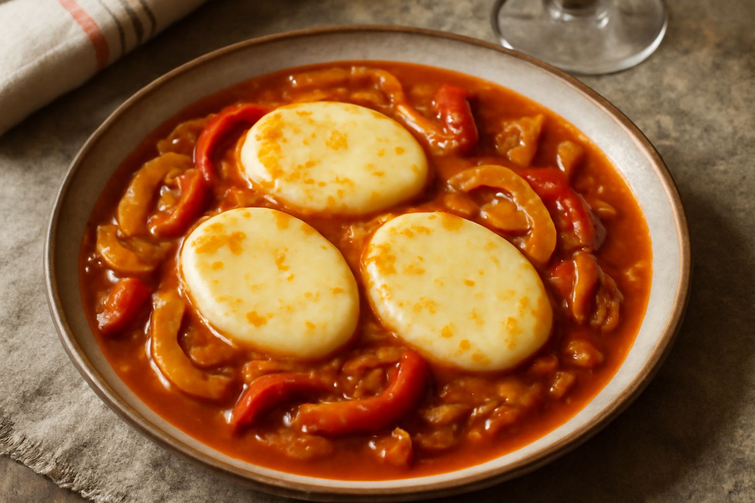 Caciocavallo in umido