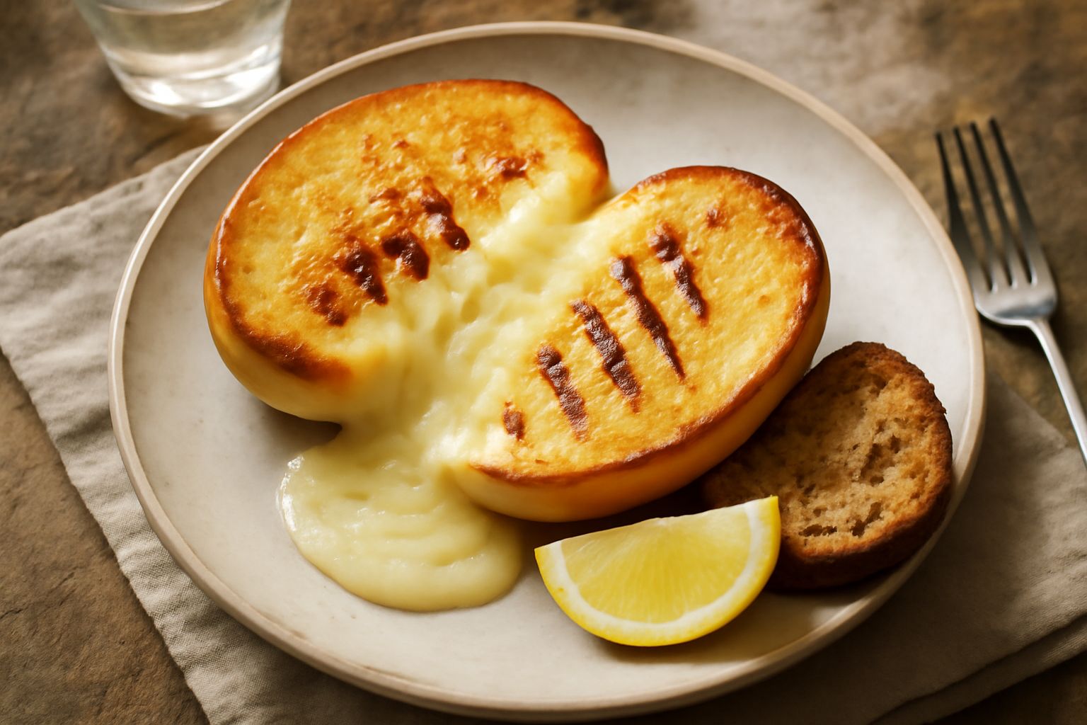 Caciocavallo sulla brace