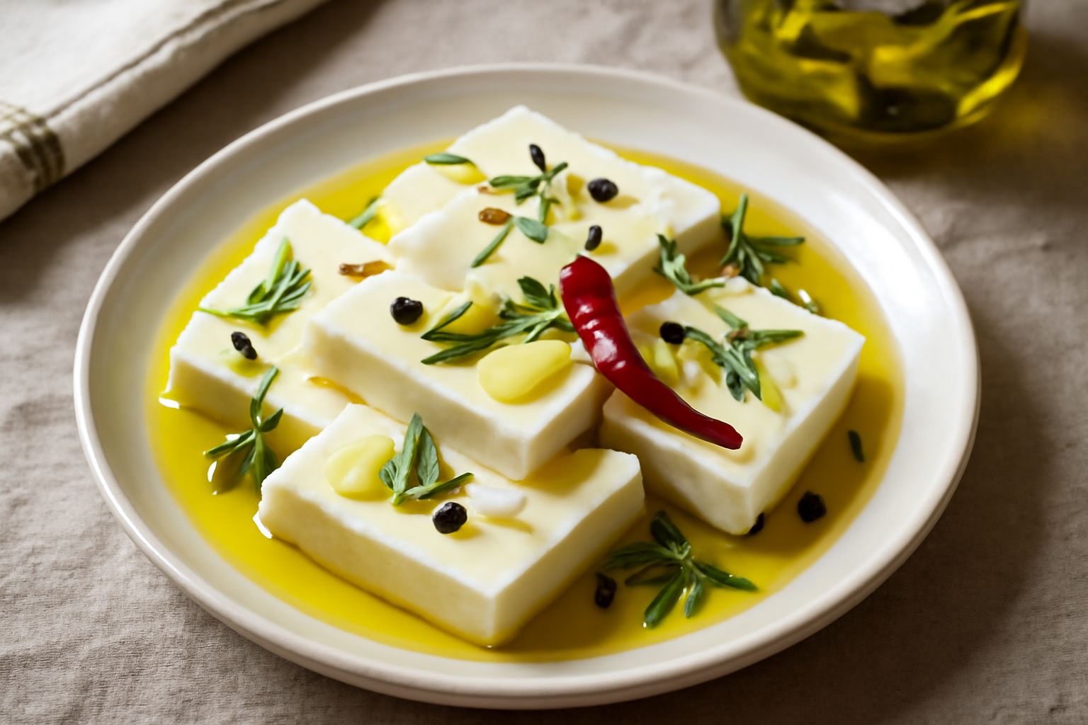 Caciotta sott'olio