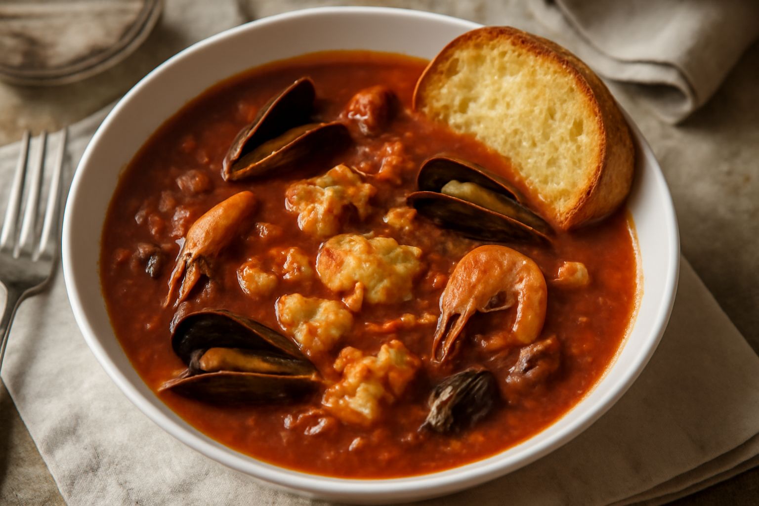 Caciucco di pesce povero