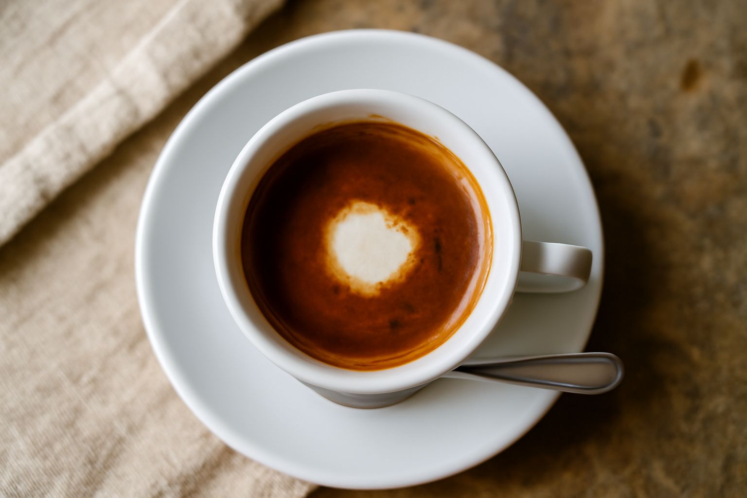 Caffè con goccia