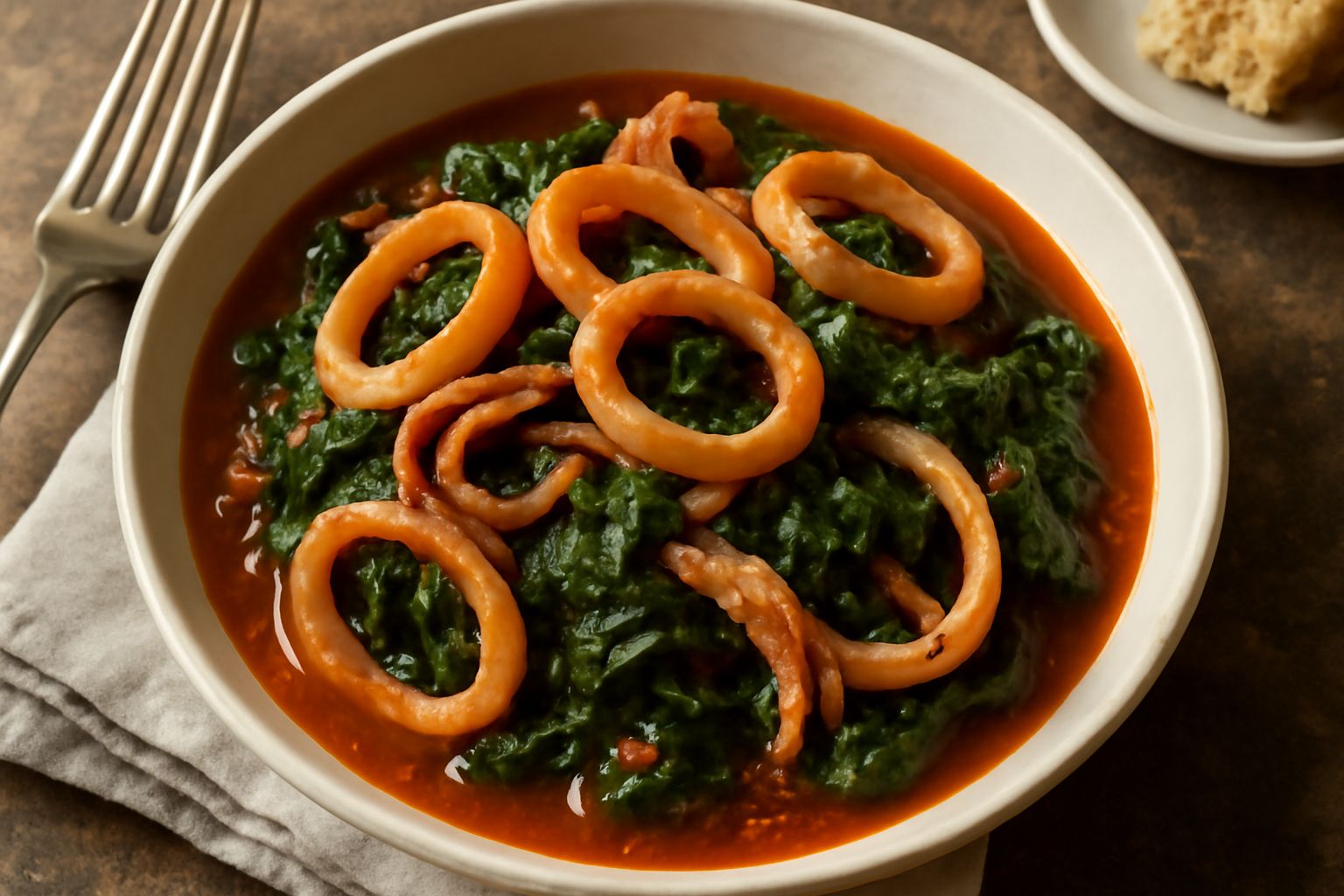 Calamari in zimino
