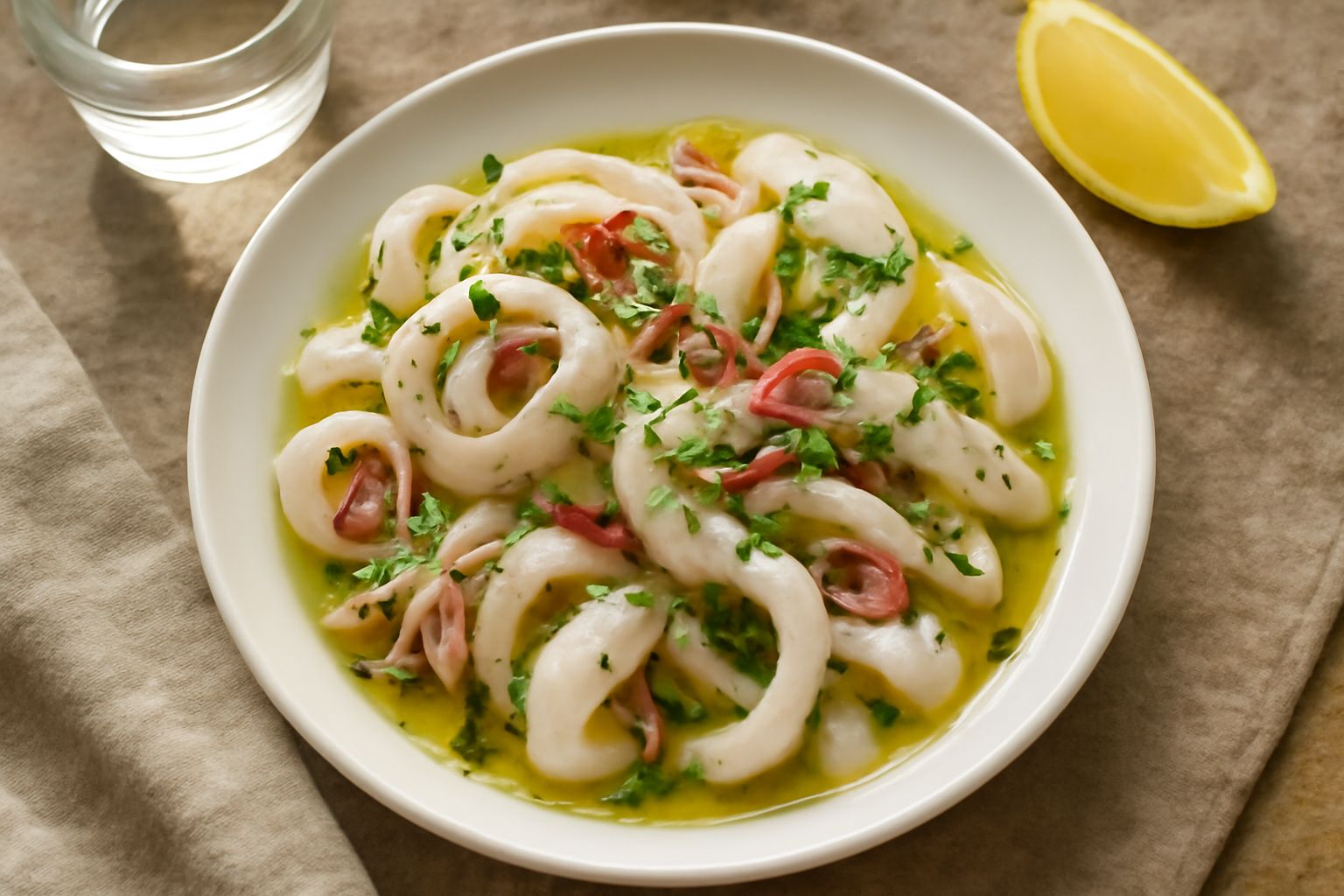 Calamari marinati