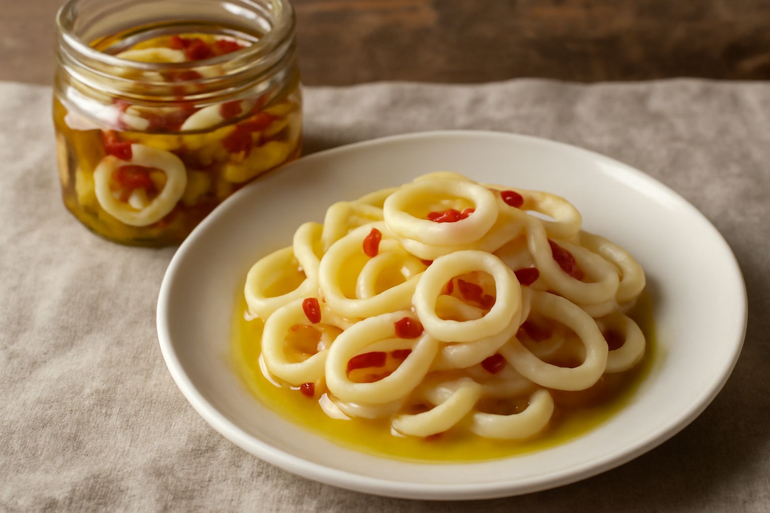 Calamari sott'olio