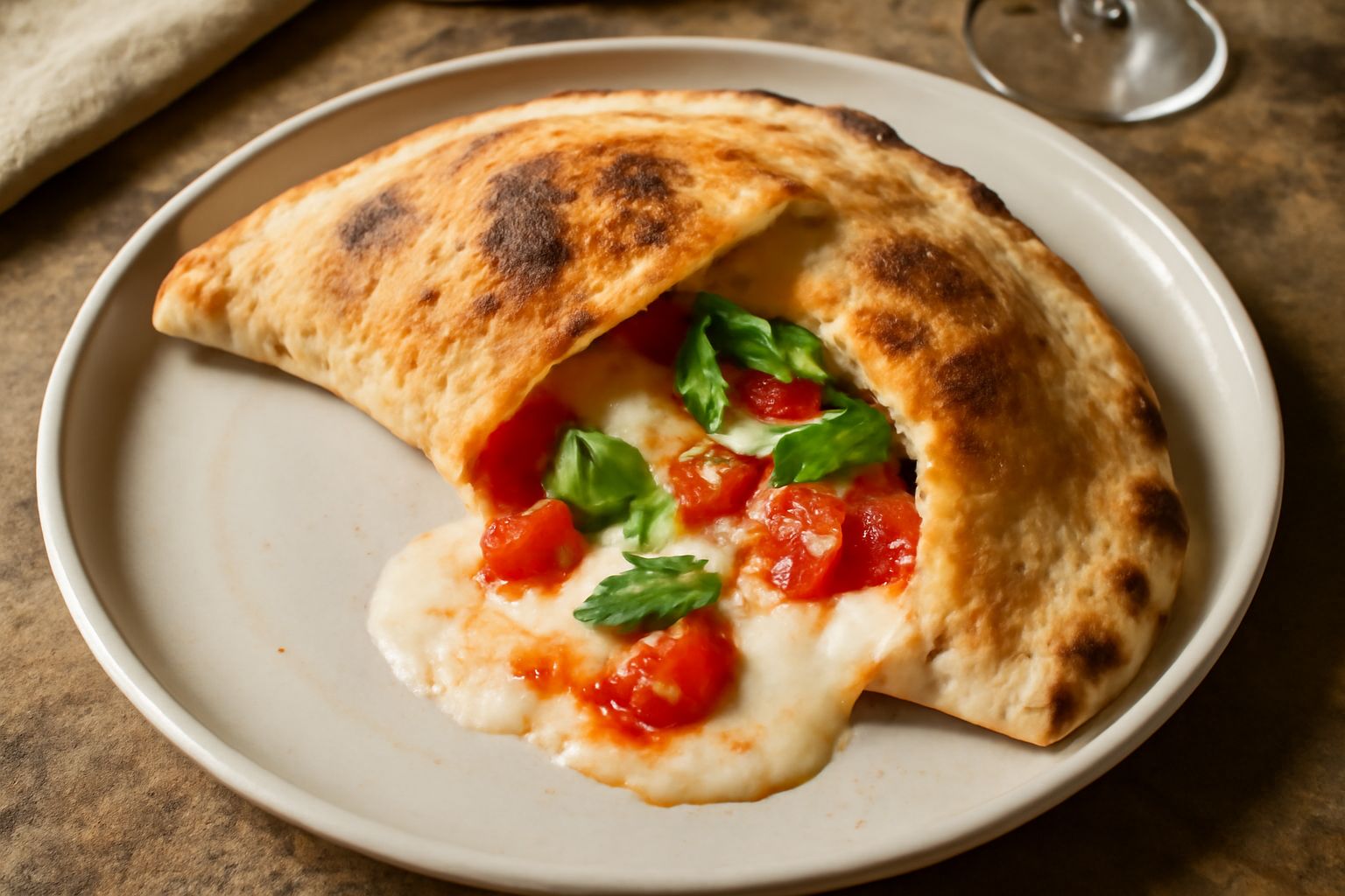 Calzone sorrentino