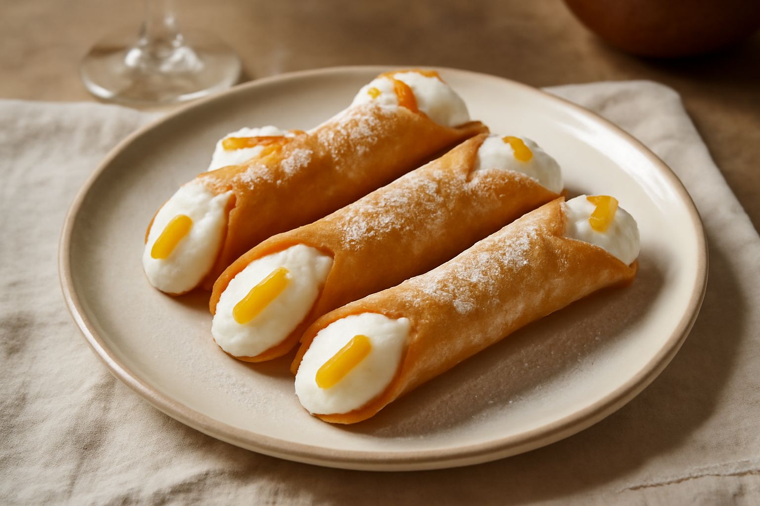 Cannoli messinesi