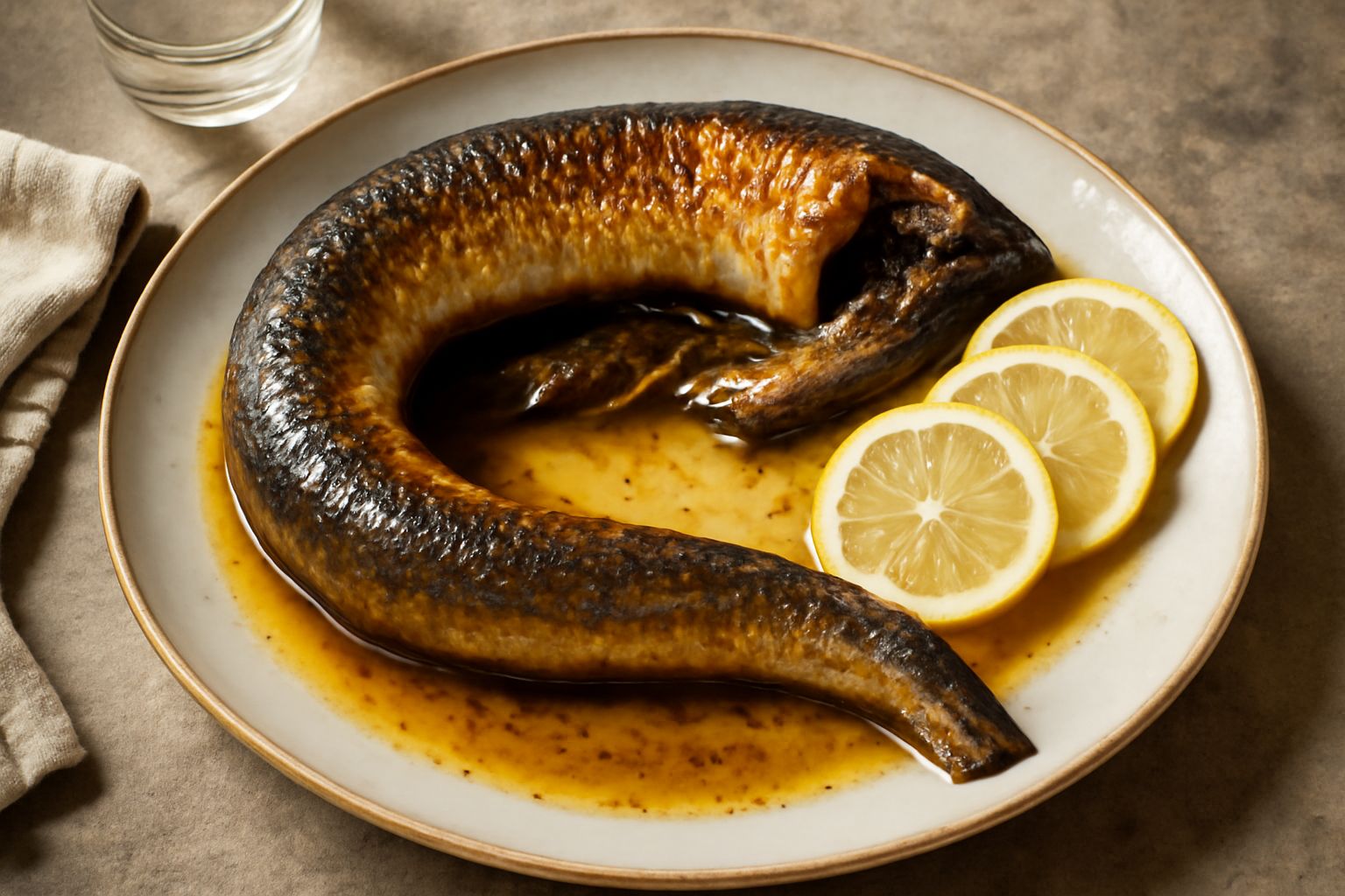 Capitone al forno
