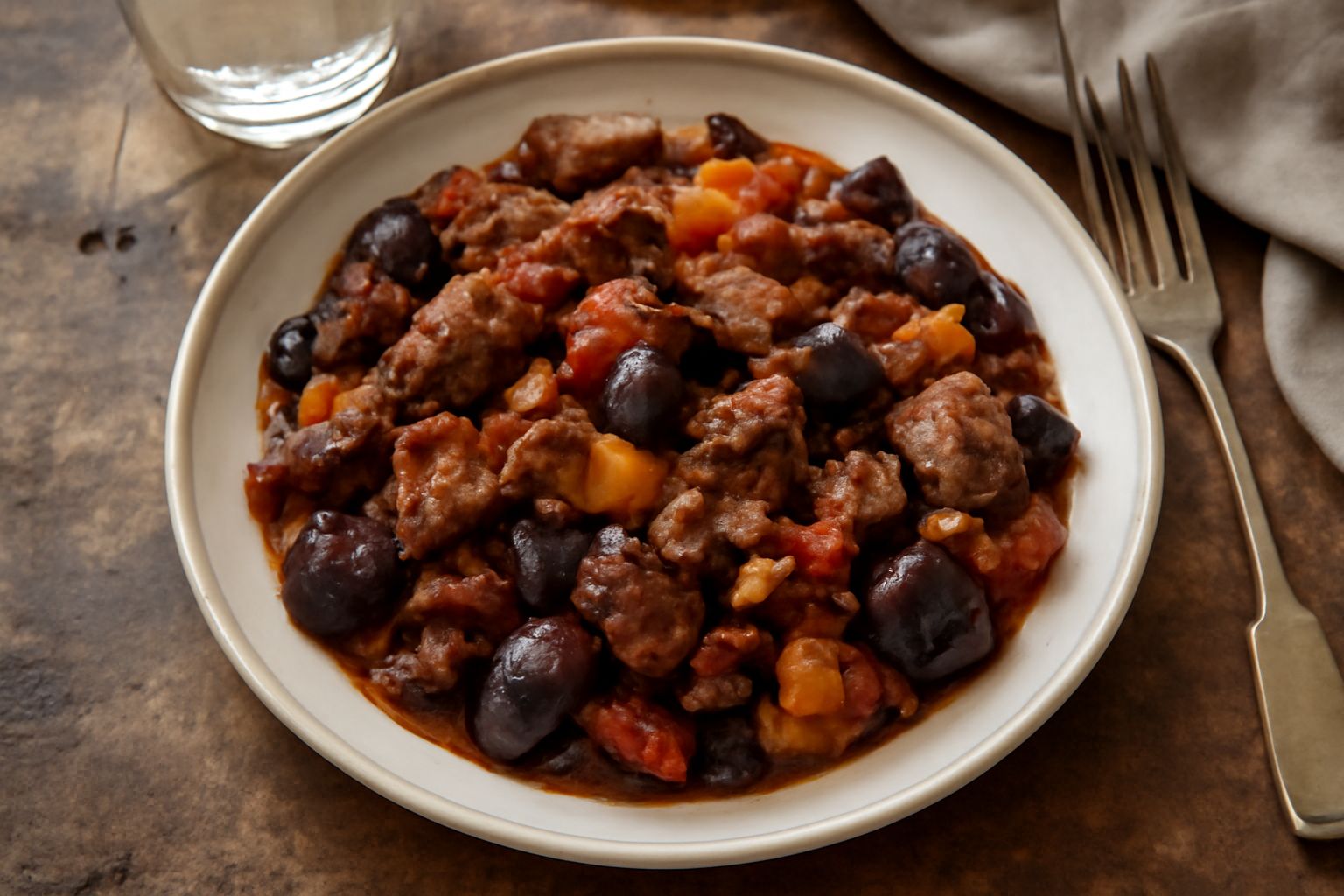 Caponata di carni miste