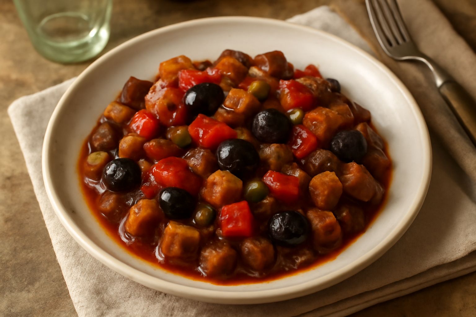 Caponata di melanzana