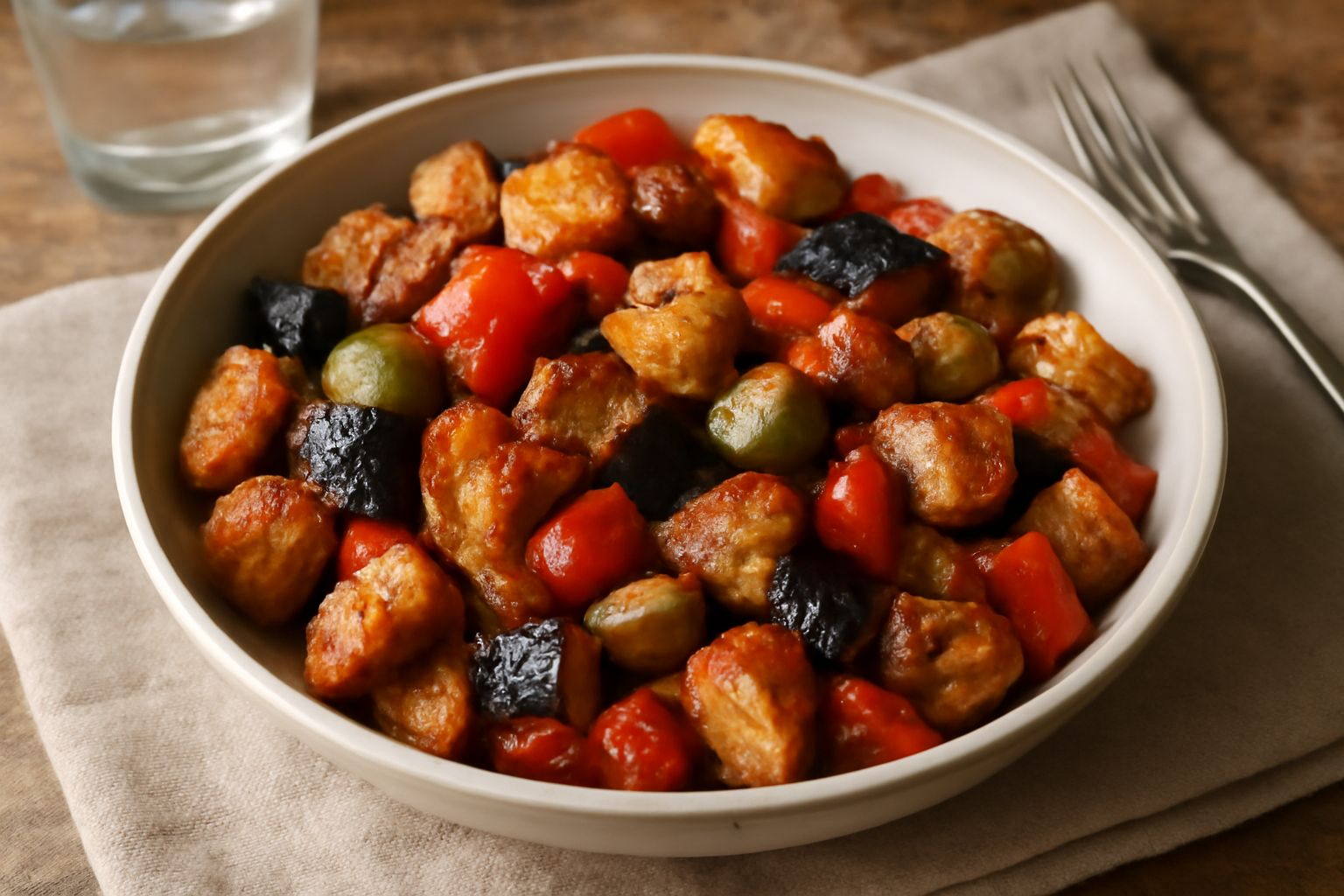 Caponata di pane raffermo