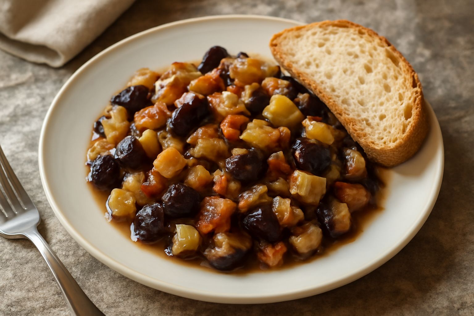 Caponata pani