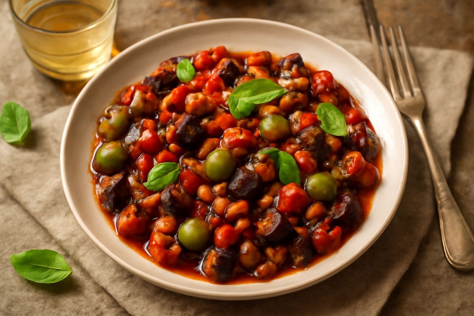 Caponata siciliana: la melanzana dolciastra che sorprende