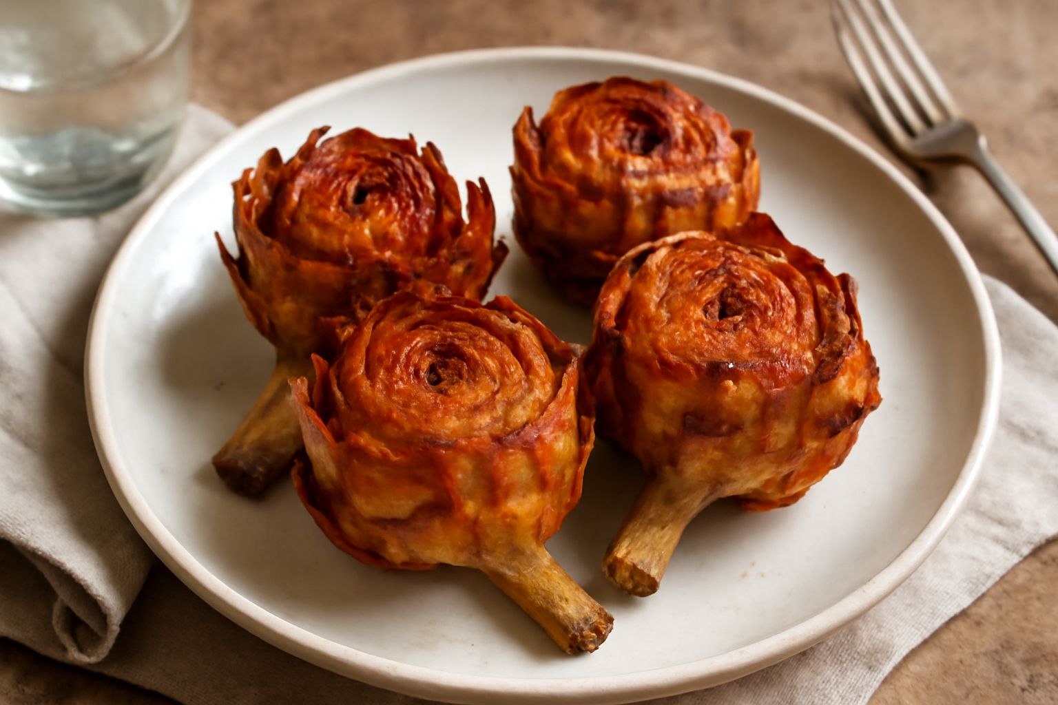 Carciofi alla romana fritti