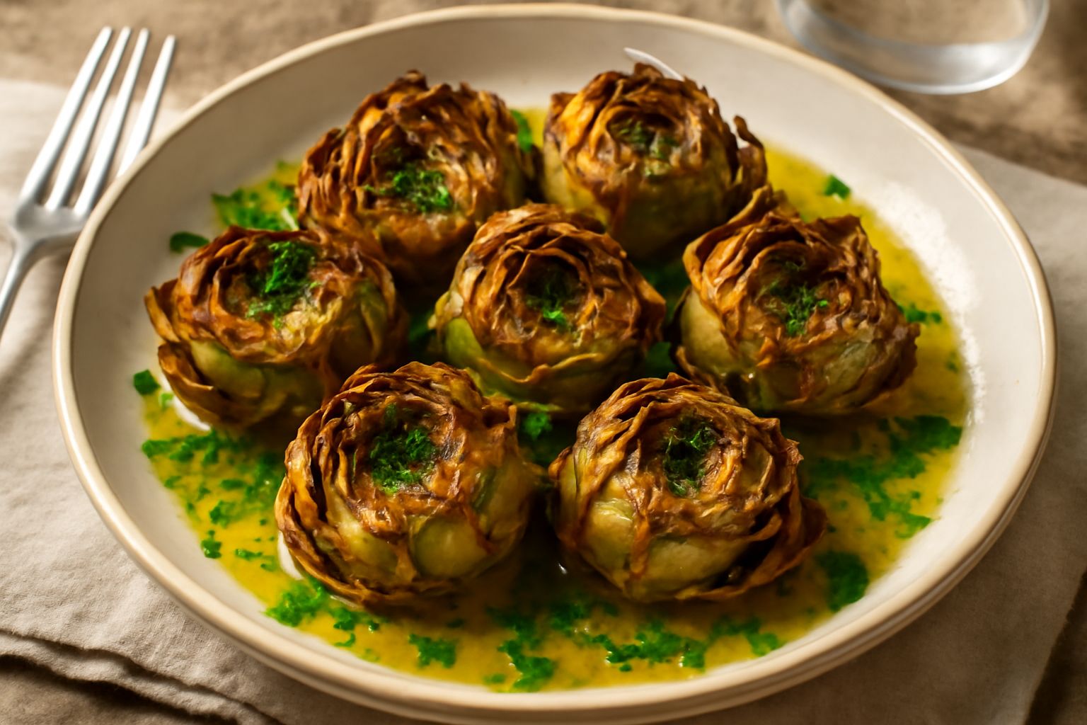 Carciofi alla siracusana