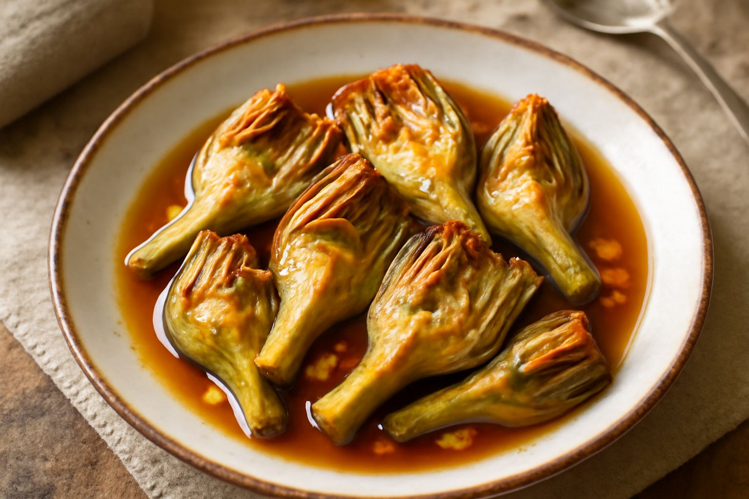 Carciofi in agrodolce