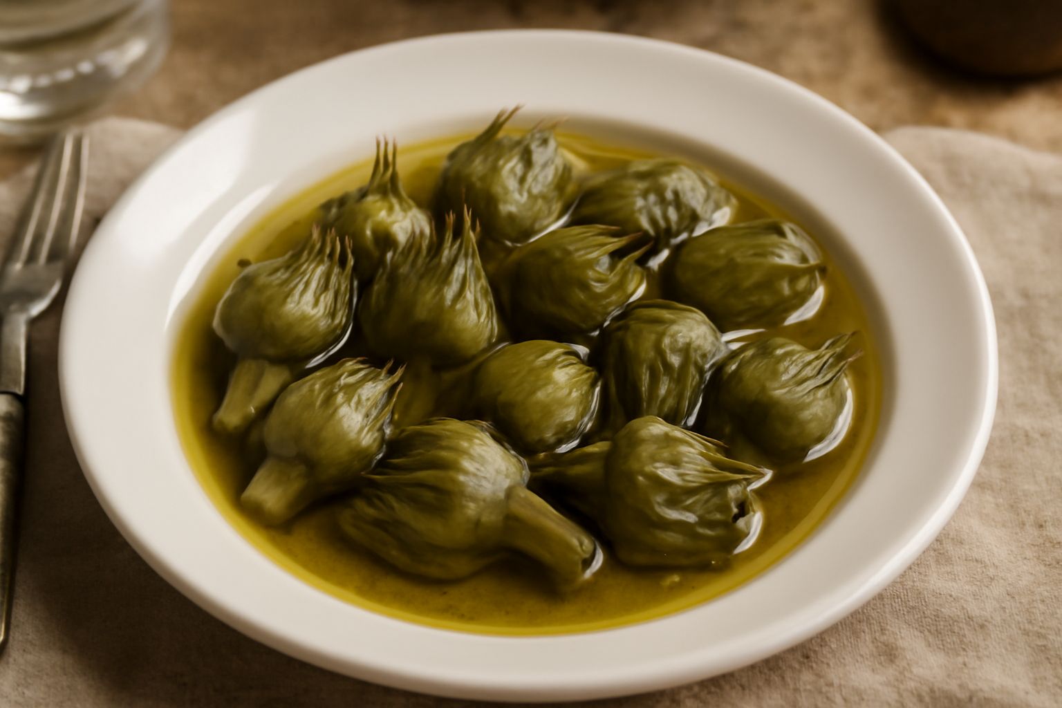 Carciofi selvatici sottoli