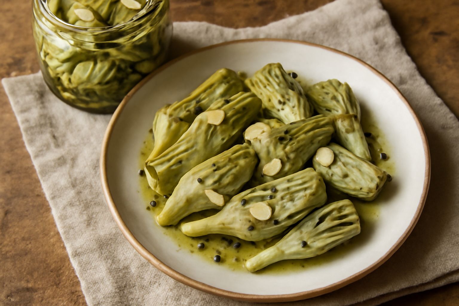 Carciofi sott'olio alla bresciana
