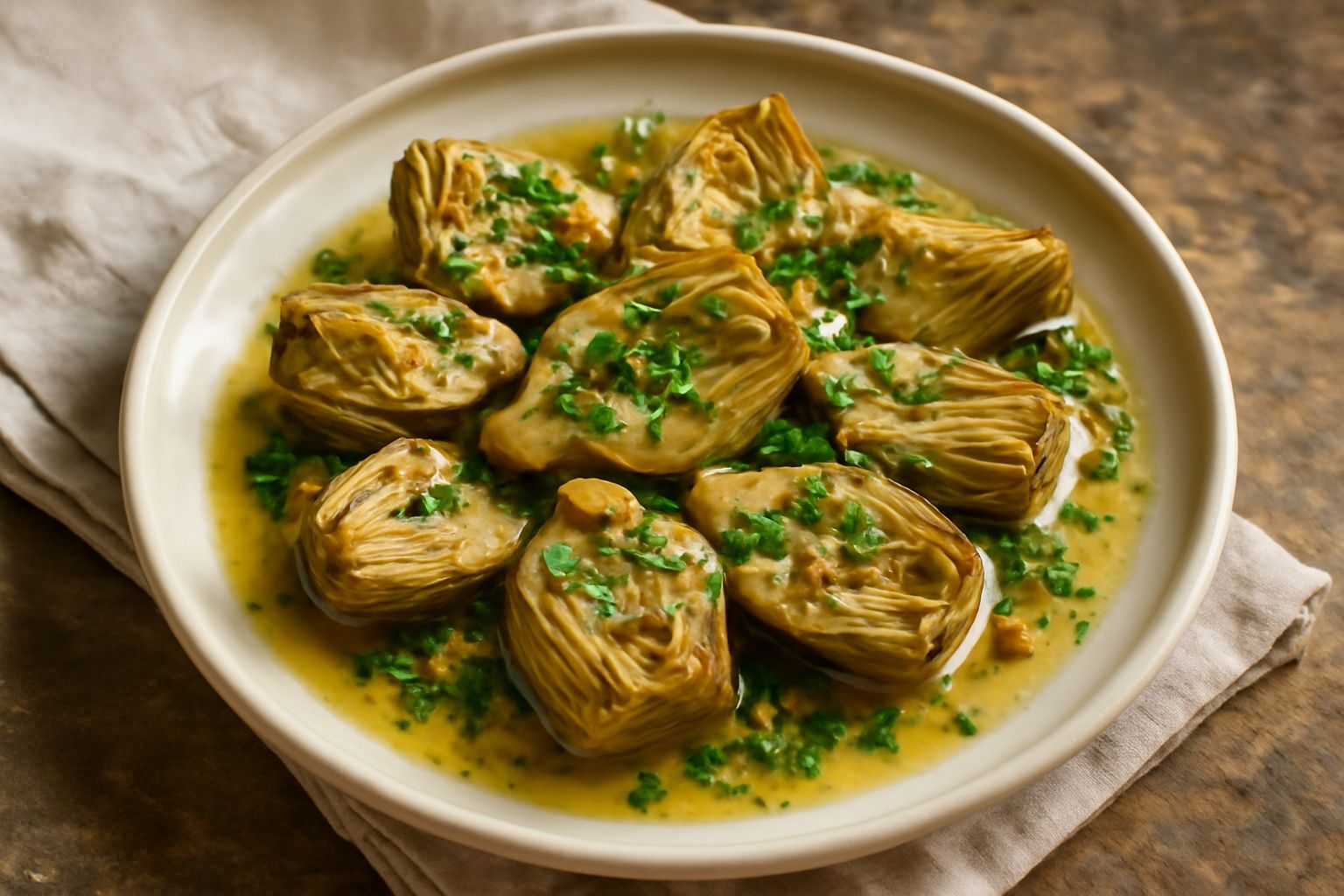 Carciofini trifolati sott'olio