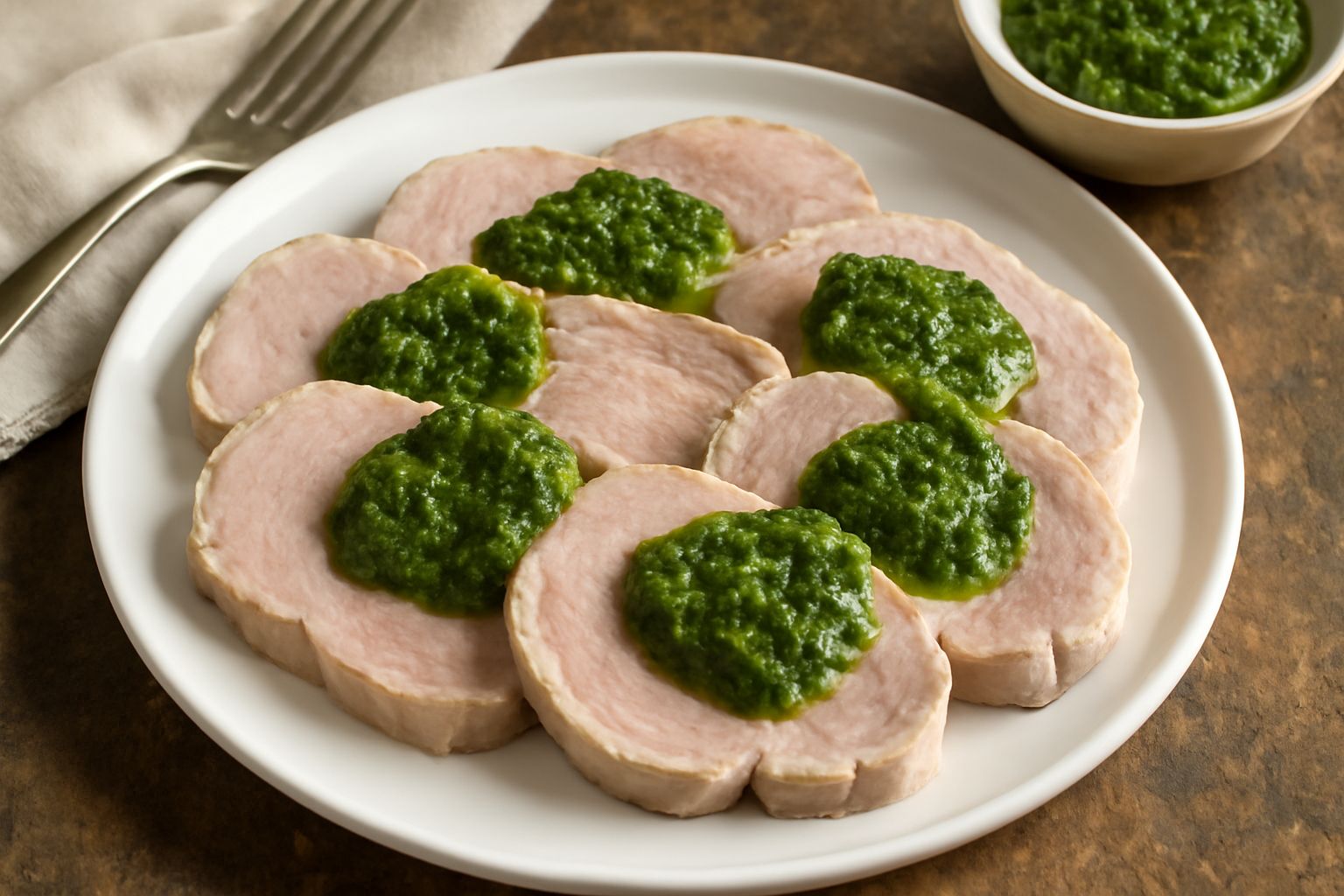 Carne bollita con salsa verde