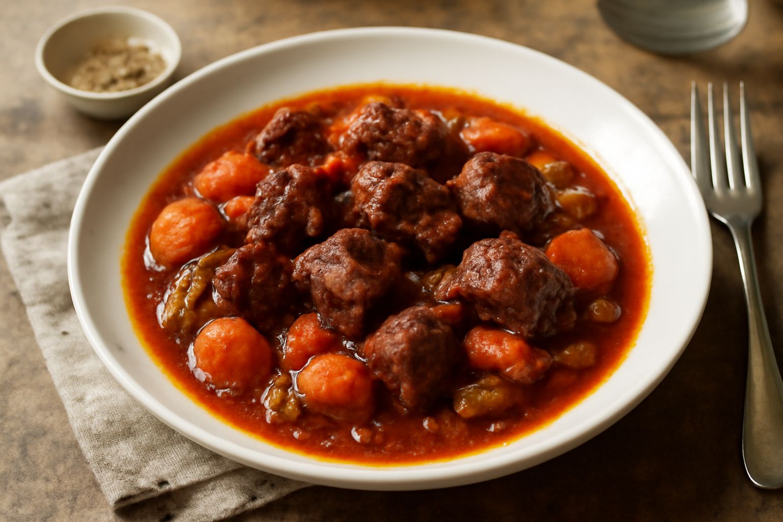 Carne di cavaddu in umido