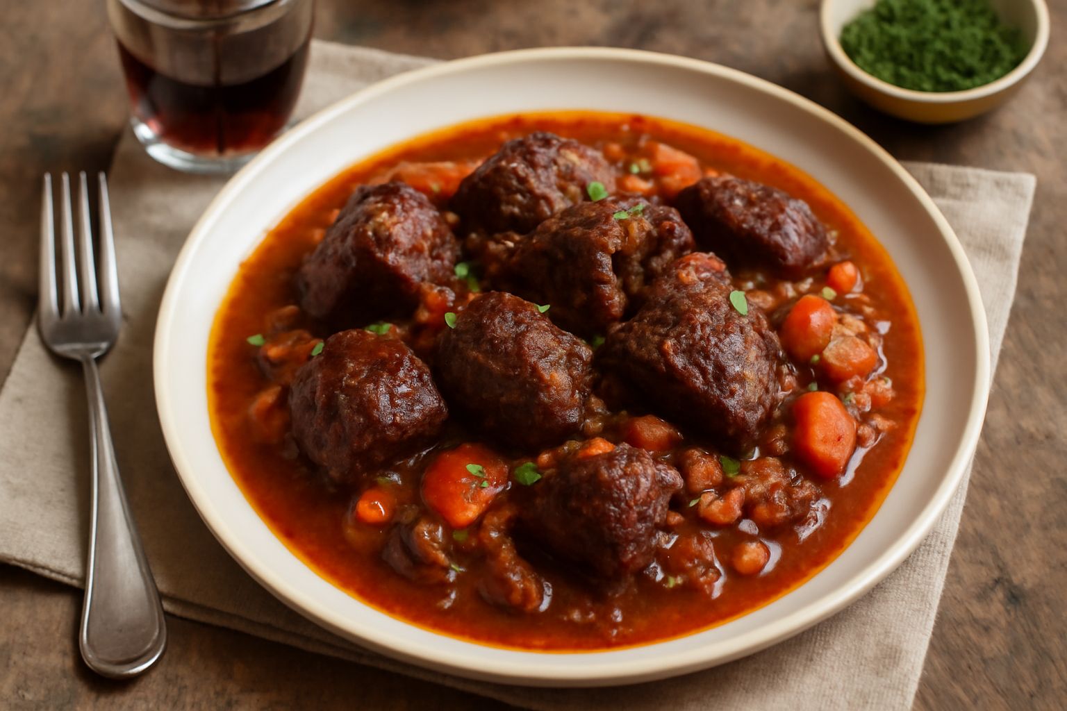 Carne di cavallo in umido