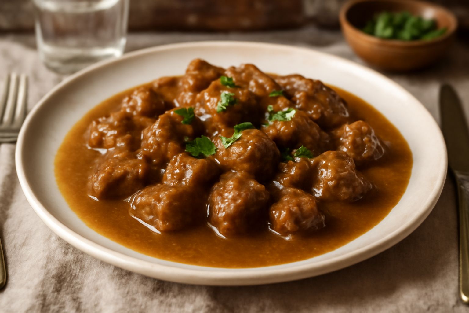 Carne in salsa