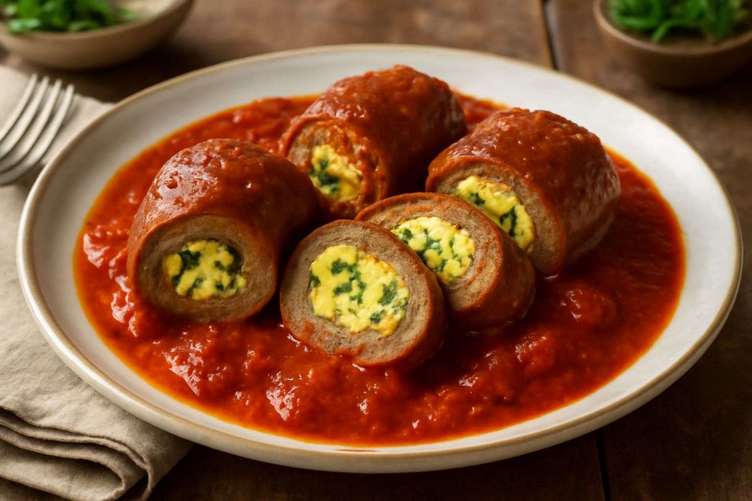 Carne ripiena alla pugliese