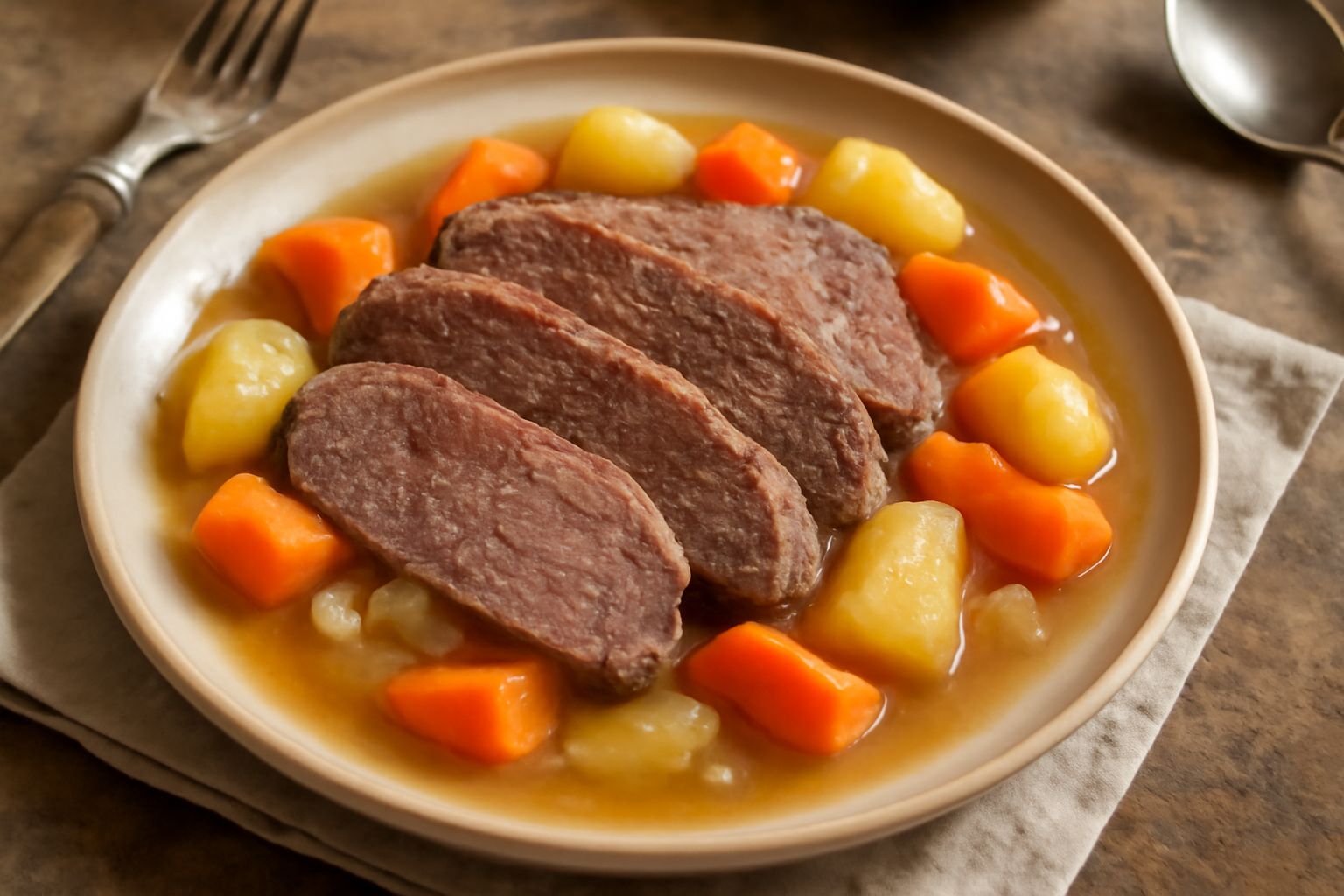 Carne salata