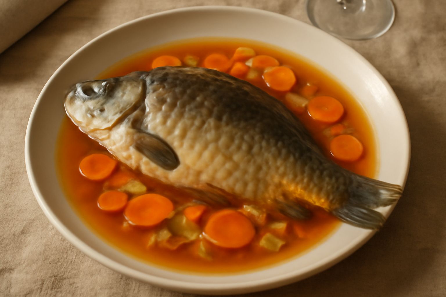Carpa stufata