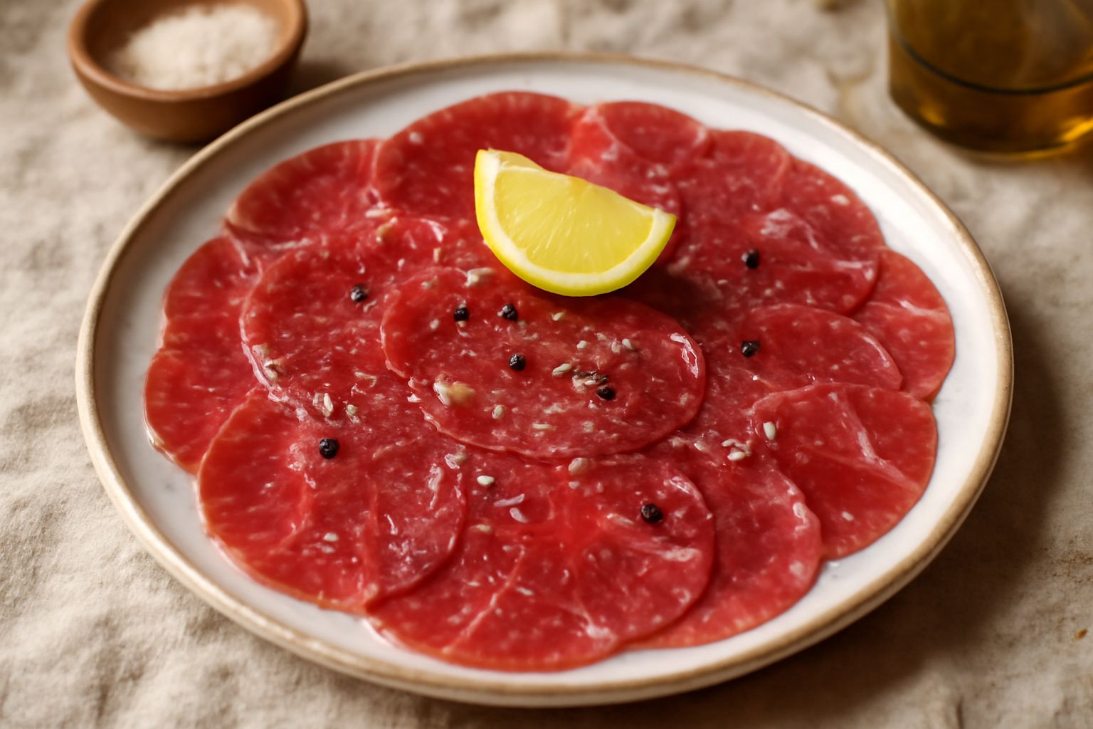 Carpaccio di carne salata
